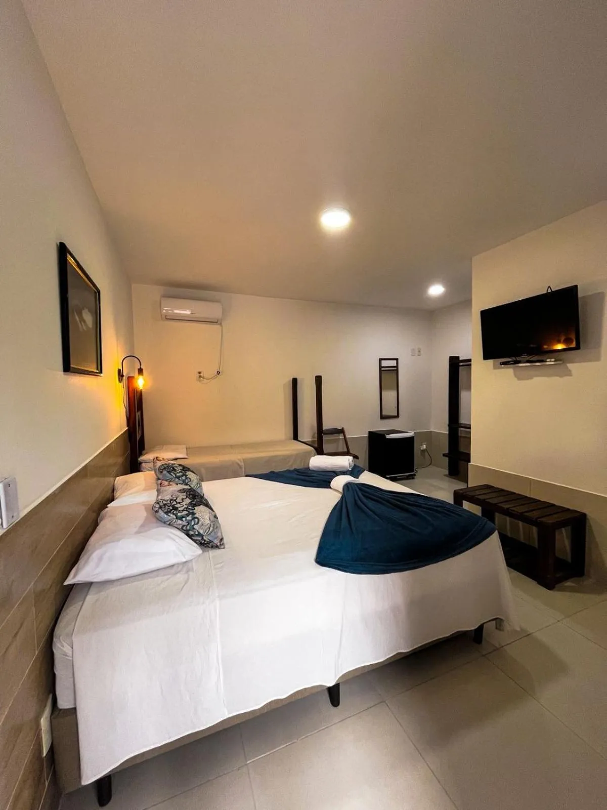 Bed in Solar da Praia Pousada