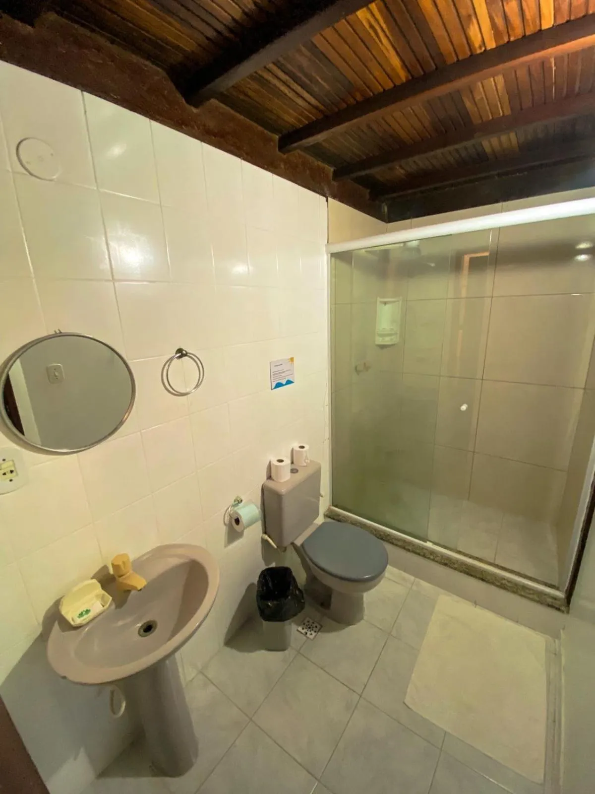 Bathroom in Solar da Praia Pousada