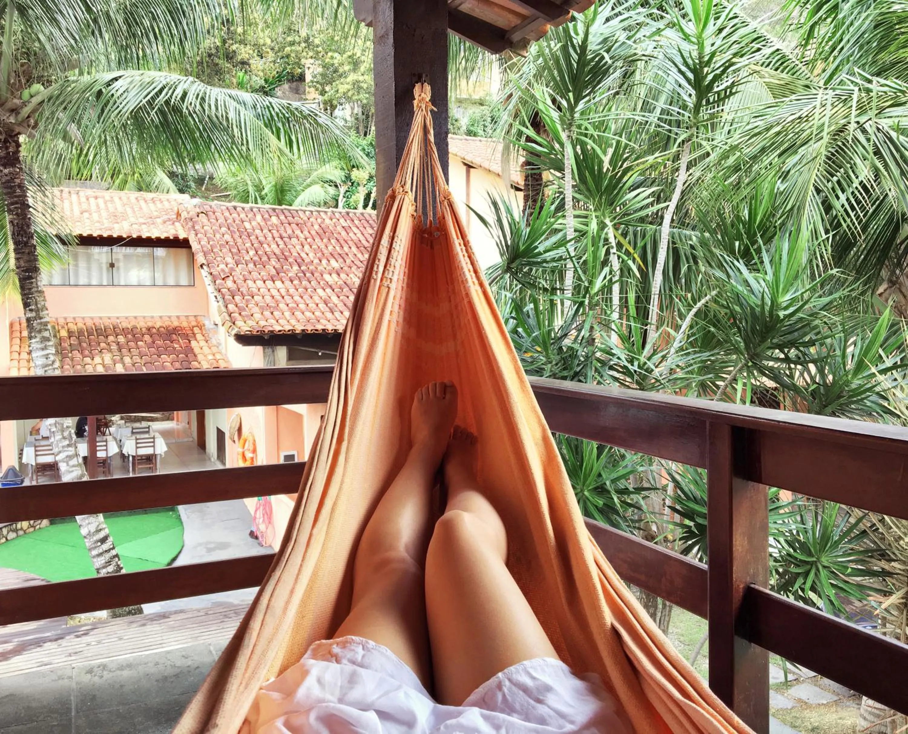 Balcony/Terrace in Solar da Praia Pousada