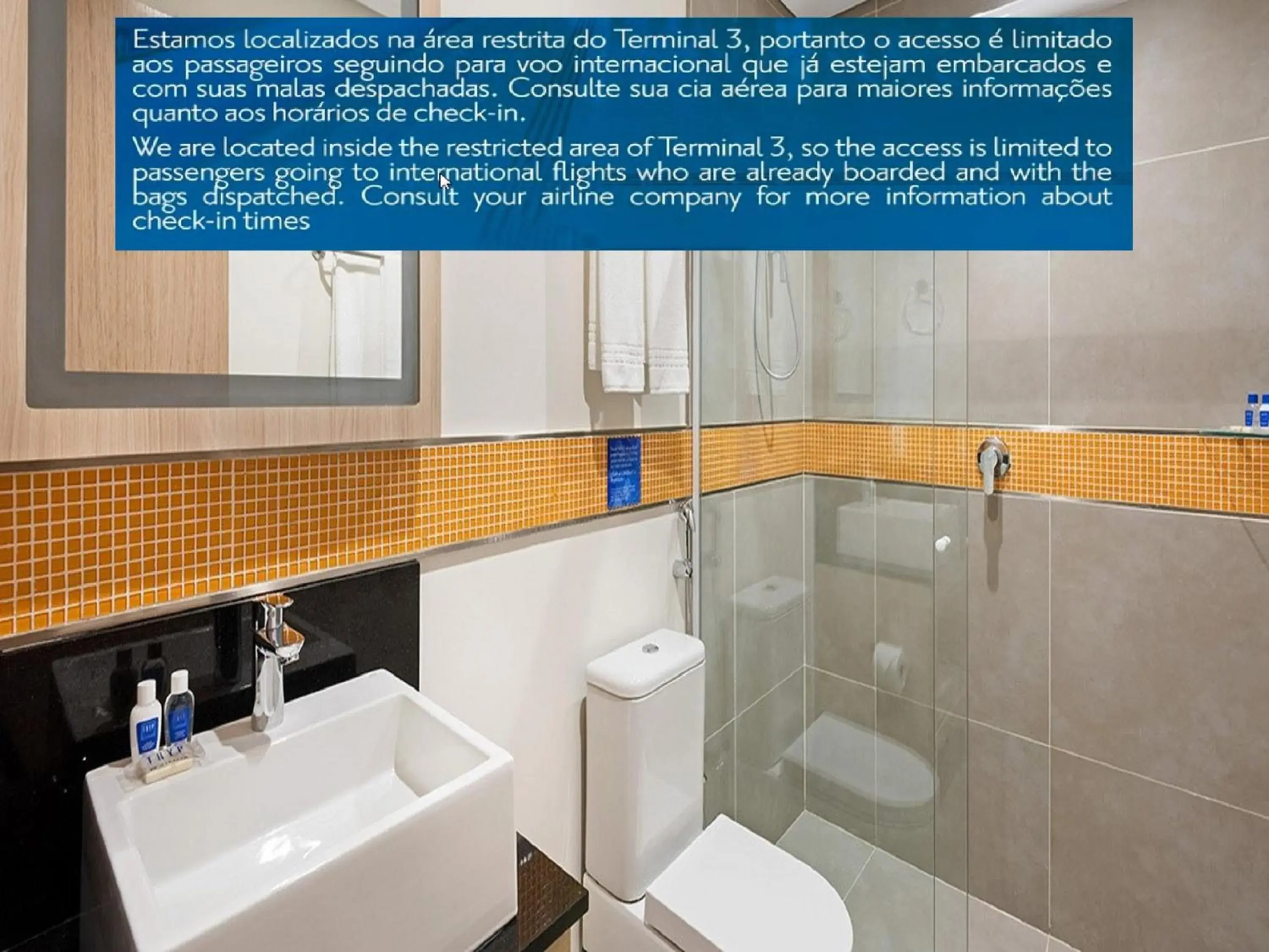 Deluxe King Room - 12 to 24 Hours Stay in TRYP BY WYNDHAM São Paulo Airport - Hotel de Transito Terminal 3 -Lado Ar - Área restrita á passageiros já embarcados - Piso 1 Deluxe King Room - 12 to 24 Hours Stay in TRYP BY WYNDHAM São Paulo Airport - Hotel de Transito Terminal 3 -Lado Ar - Área restrita á passageiros já embarcados - Piso 1