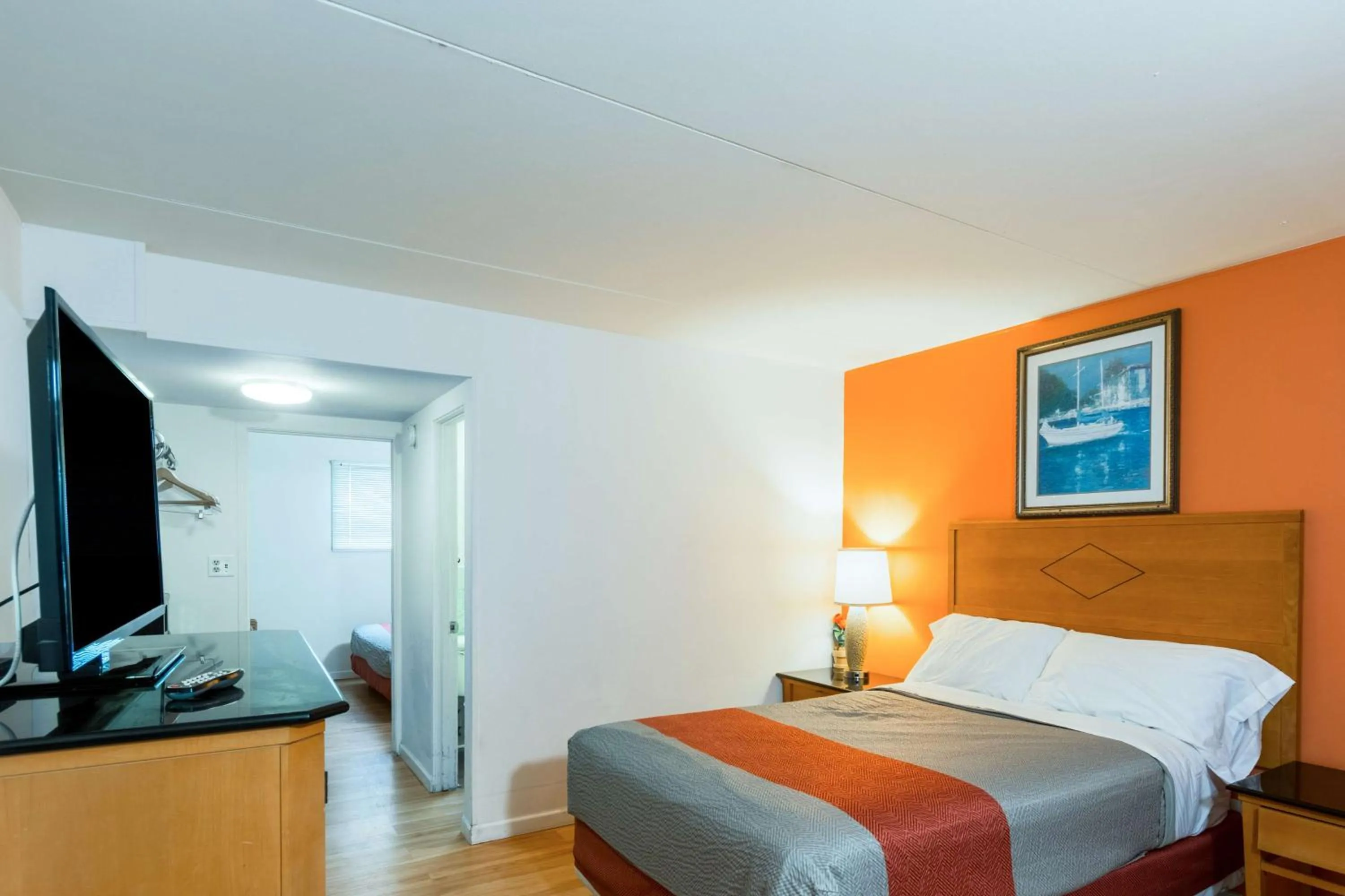 Photo of the whole room in Flamingo Motel