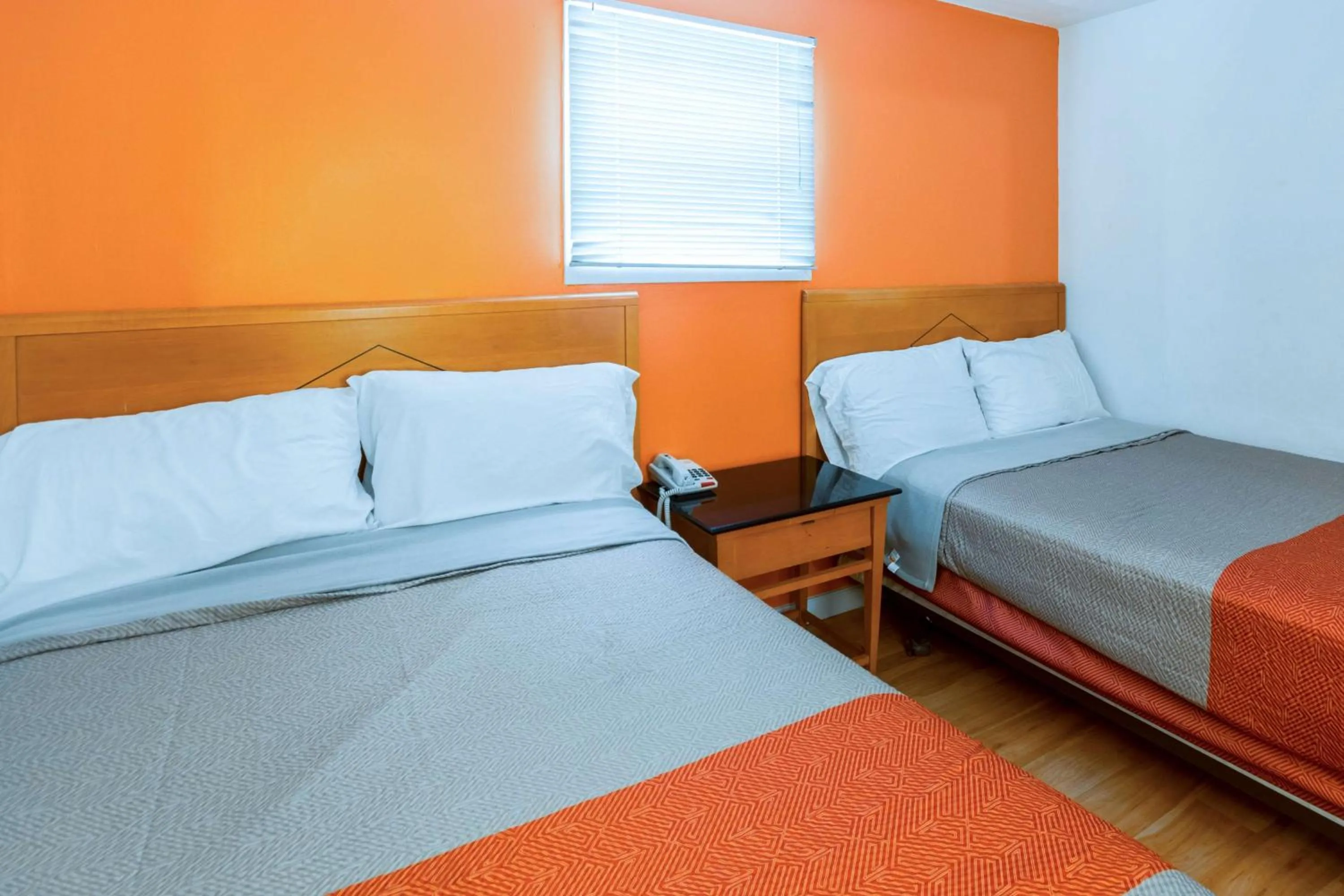 Photo of the whole room in Flamingo Motel