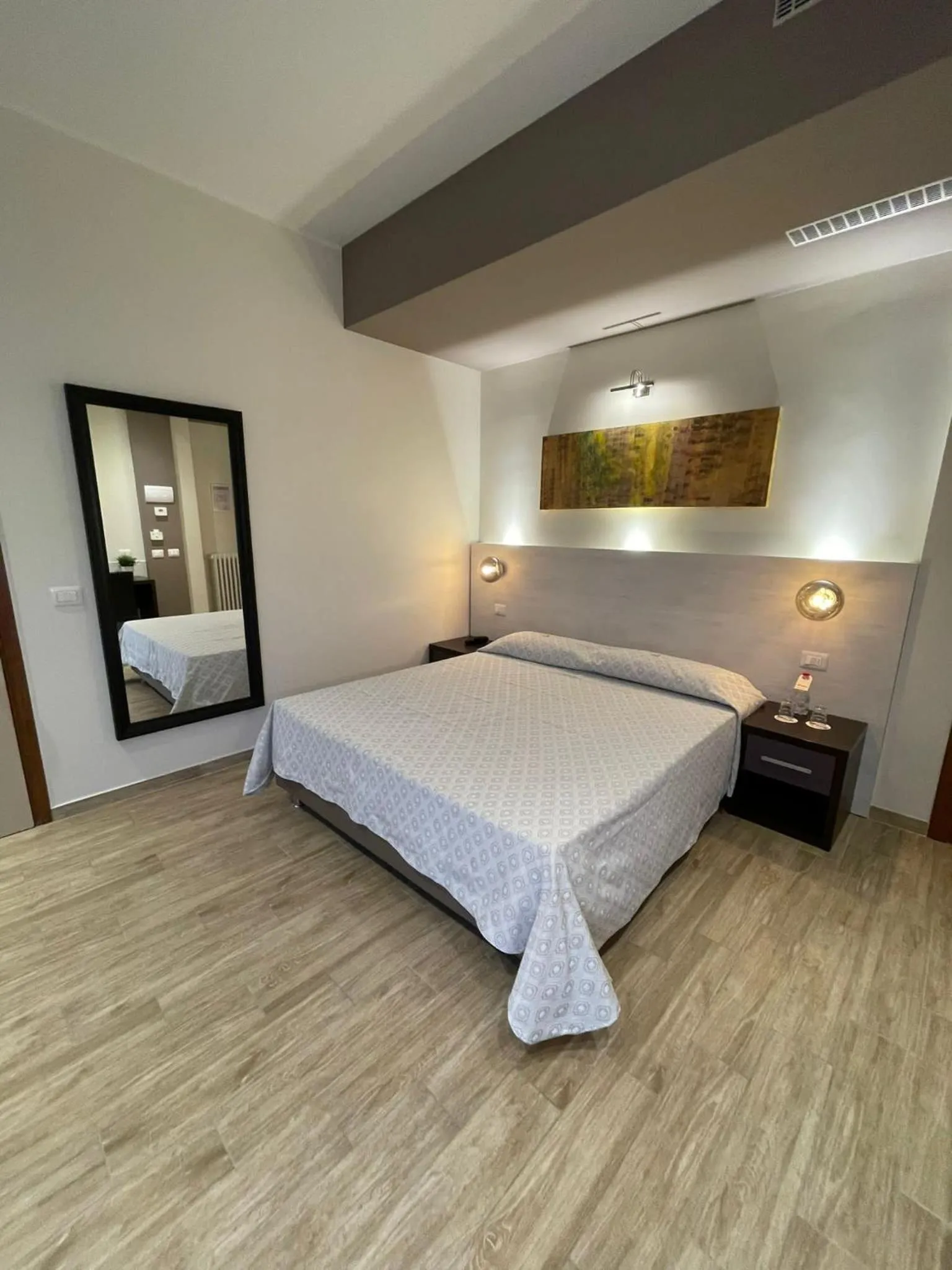 Bed in Hotel San Marco