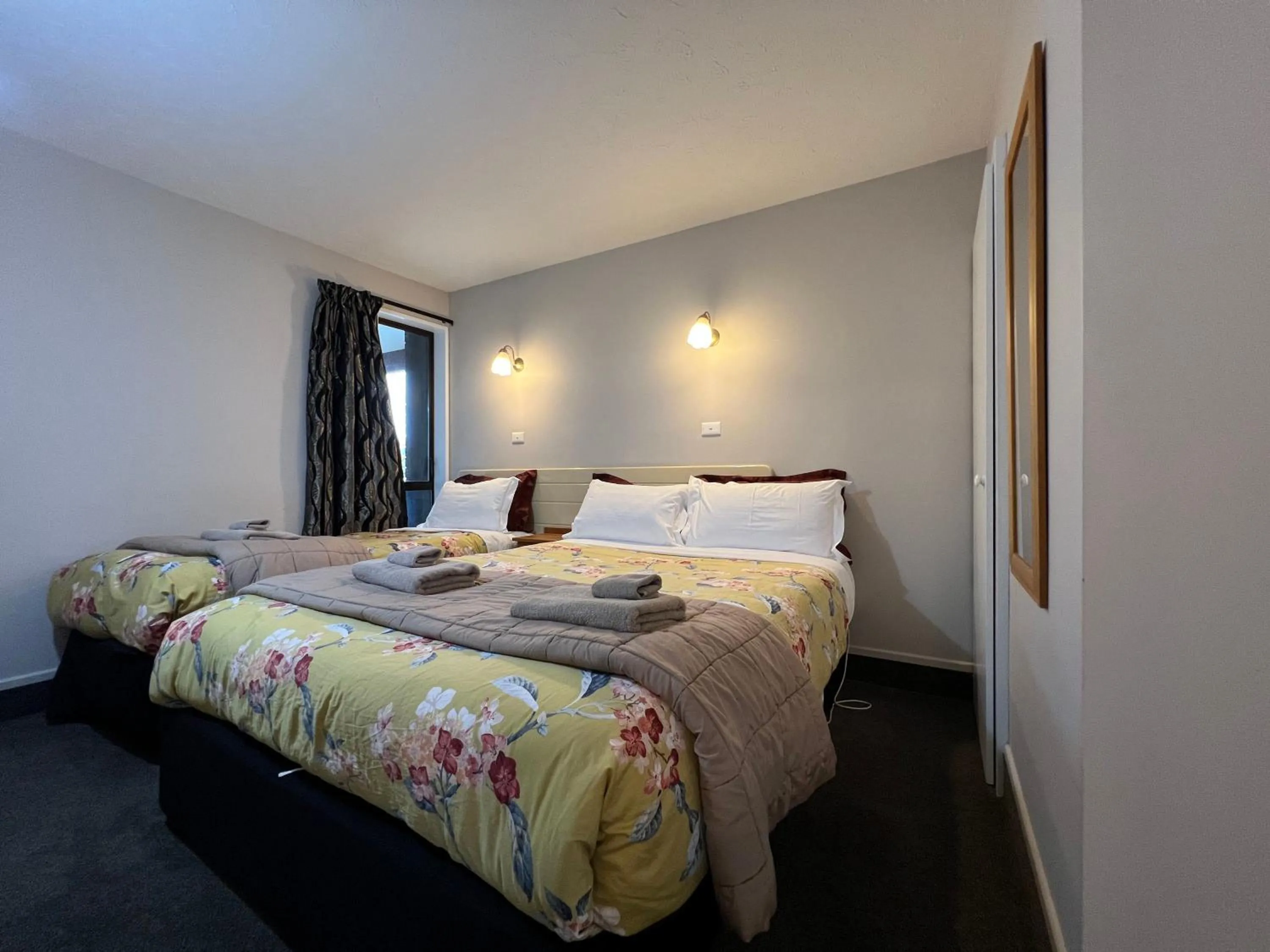 Bed in Strathern Motor Lodge