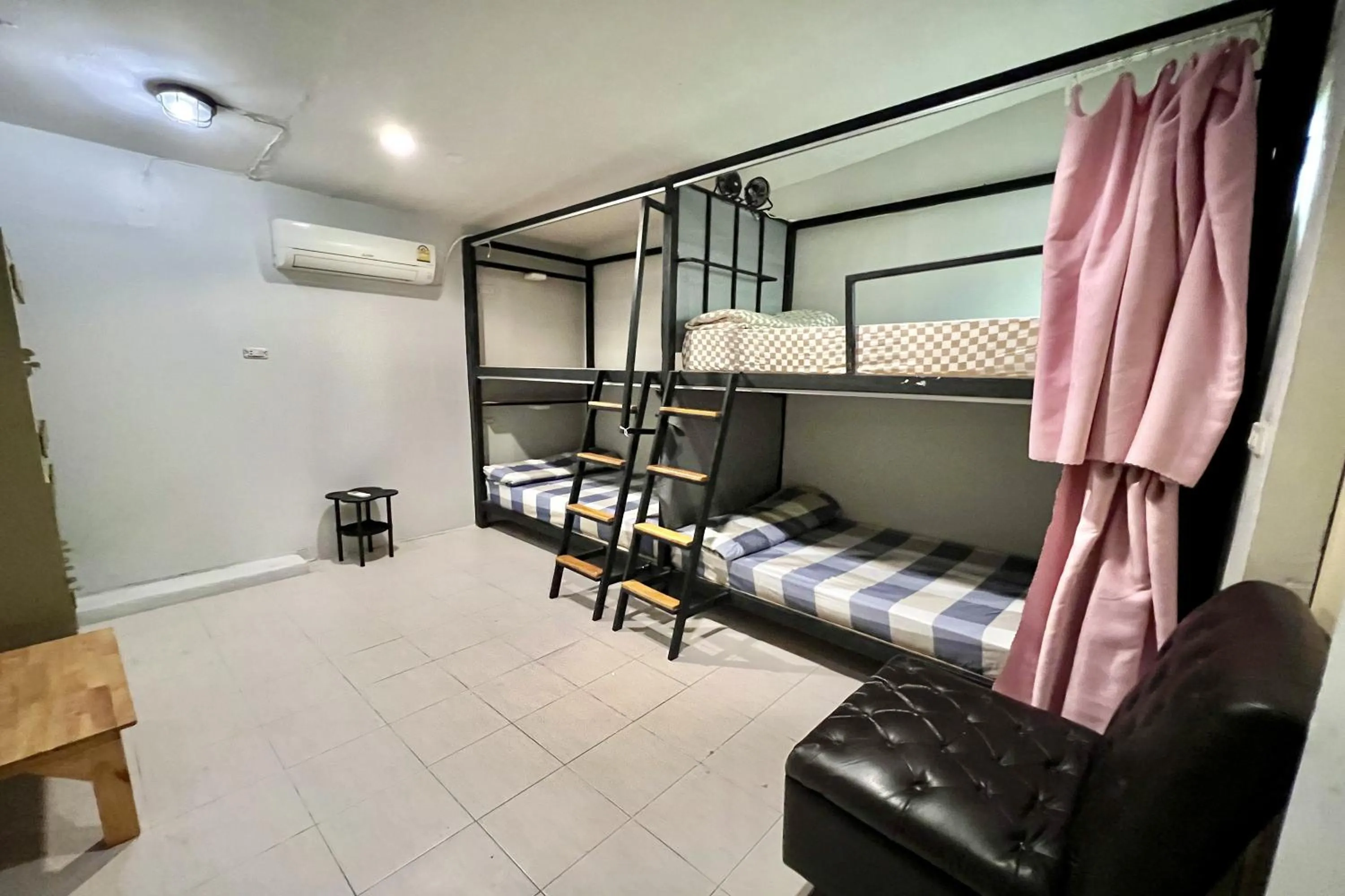 Bedroom, Bed in Orchid Hostel Near Bumrungrad hospital and Nana Market