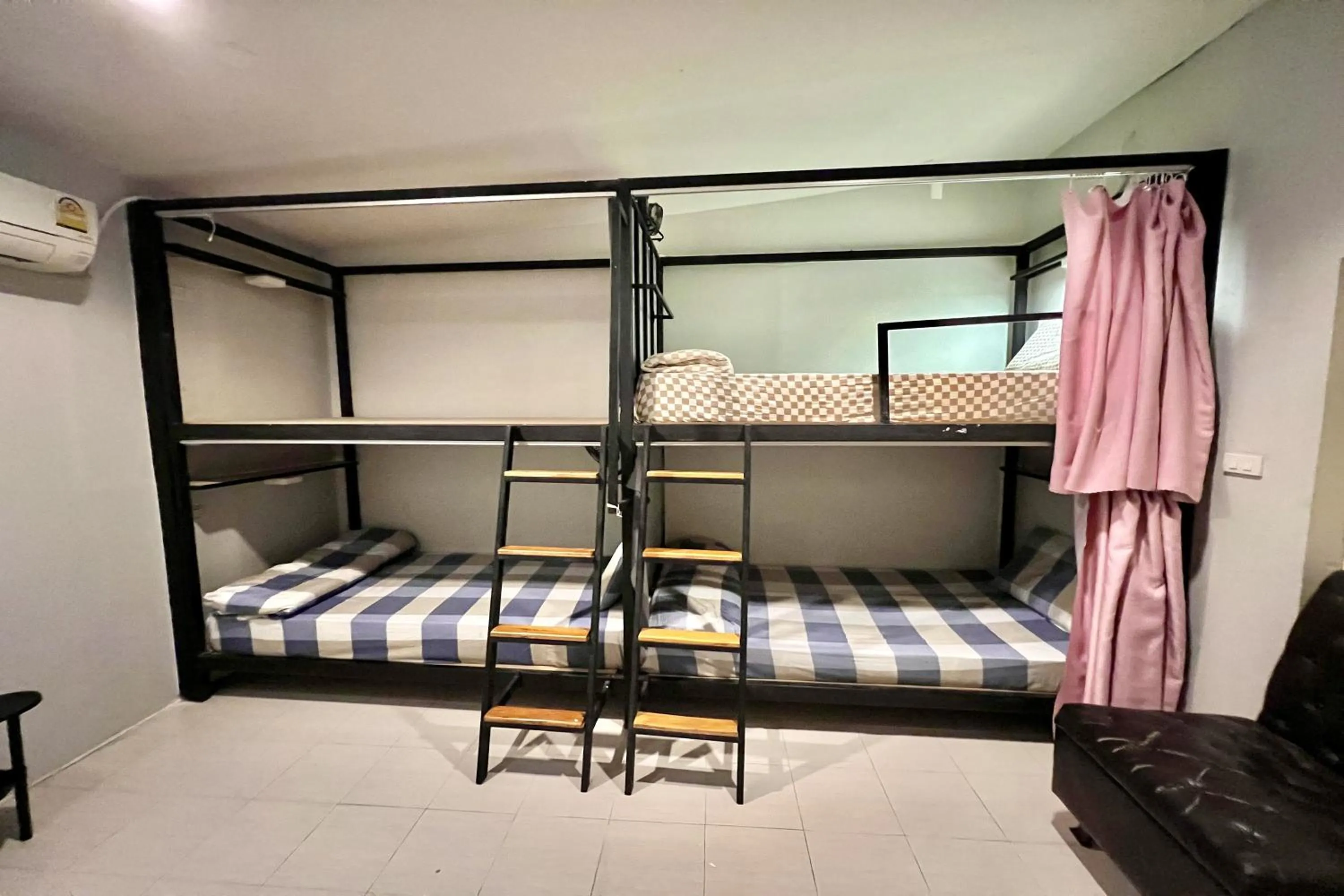 Bedroom, Bed in Orchid Hostel Near Bumrungrad hospital and Nana Market