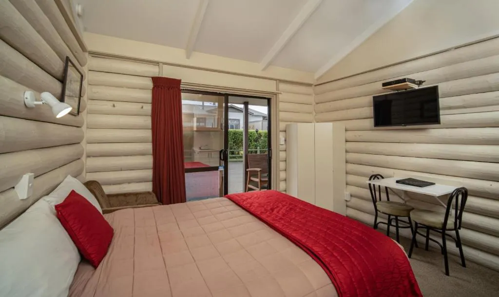 Bed in Welcome Inn Motel Levin