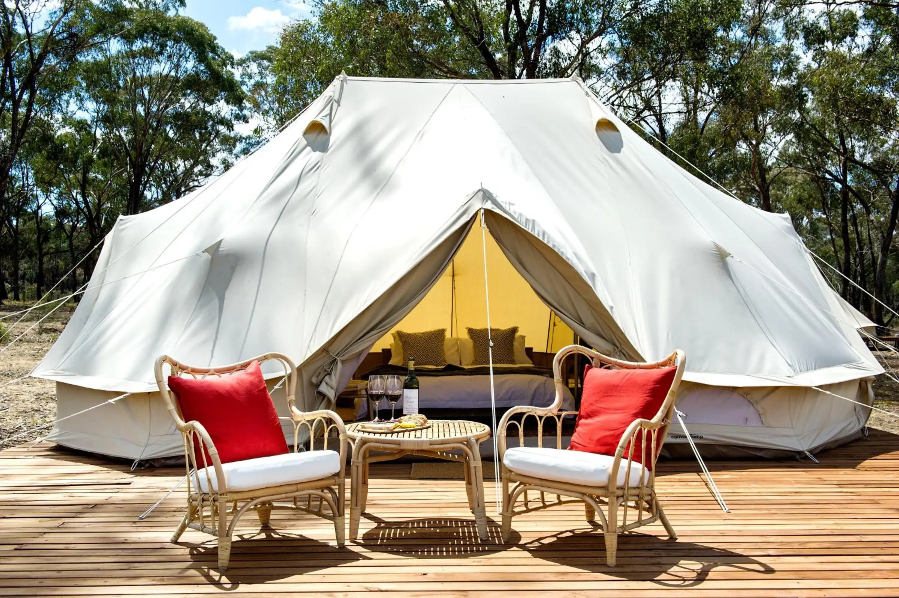 Twin Tent Bell in Balgownie Estate Bendigo Twin Tent Bell in Balgownie Estate Bendigo