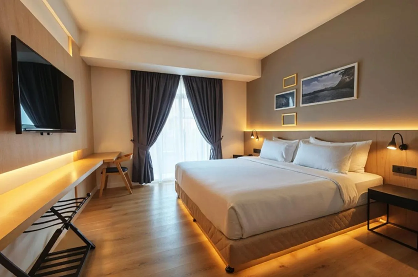 Bed in Raia Beach Resort Port Dickson