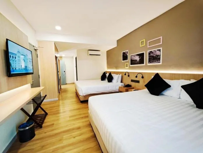 Bed in Raia Beach Resort Port Dickson