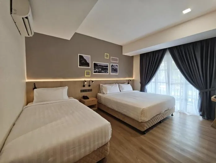 Bed in Raia Beach Resort Port Dickson