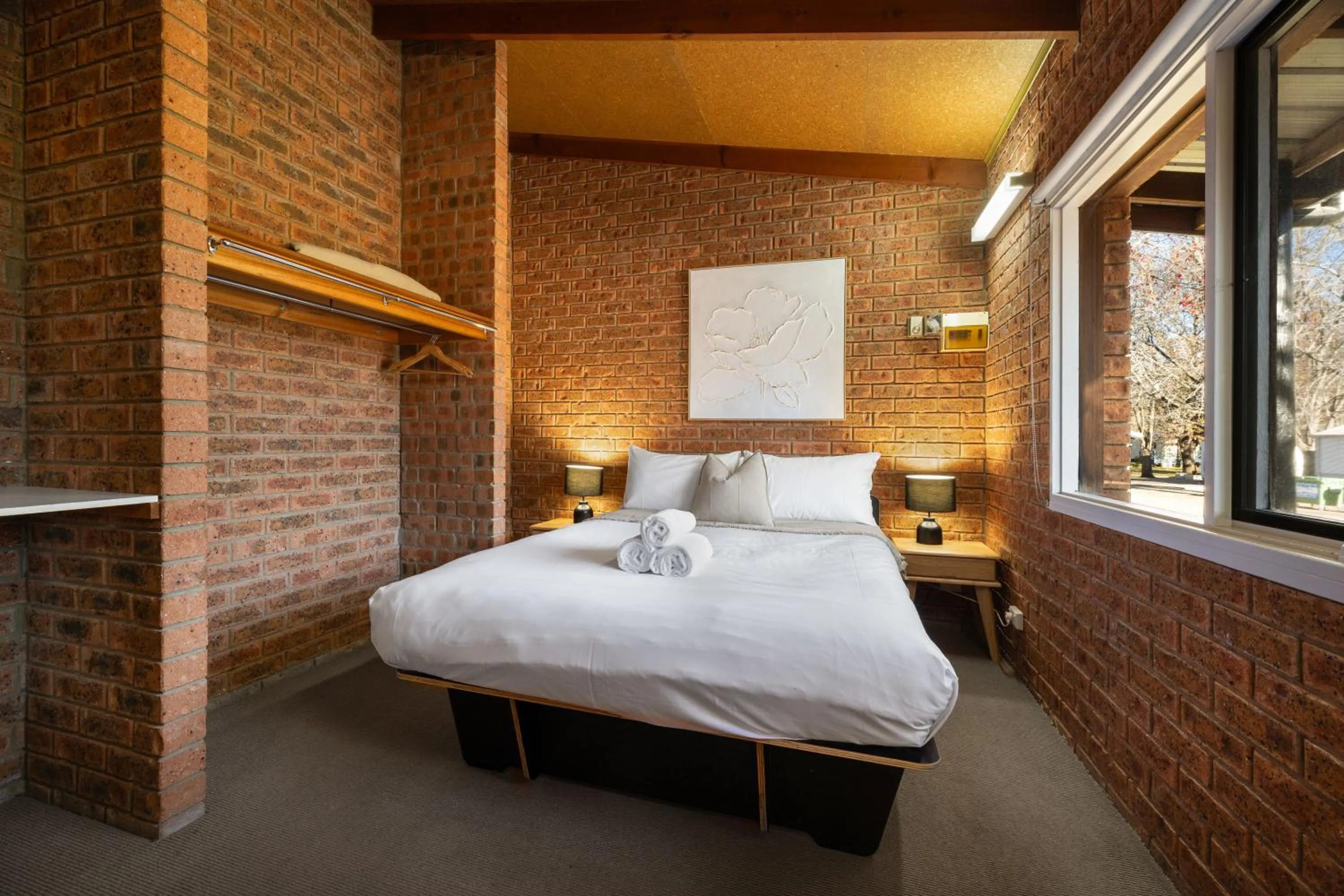 Bed in Bright Porepunkah Holiday Park