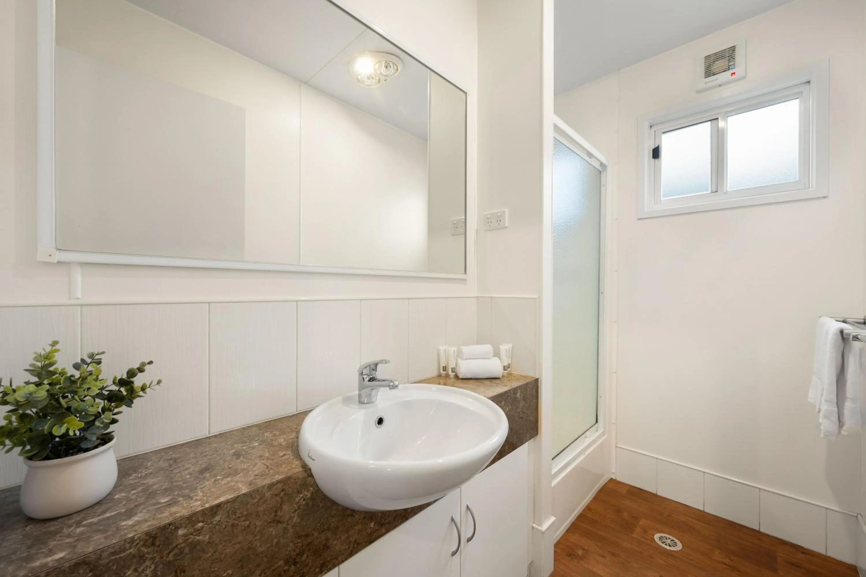 Toilet in Bright Porepunkah Holiday Park