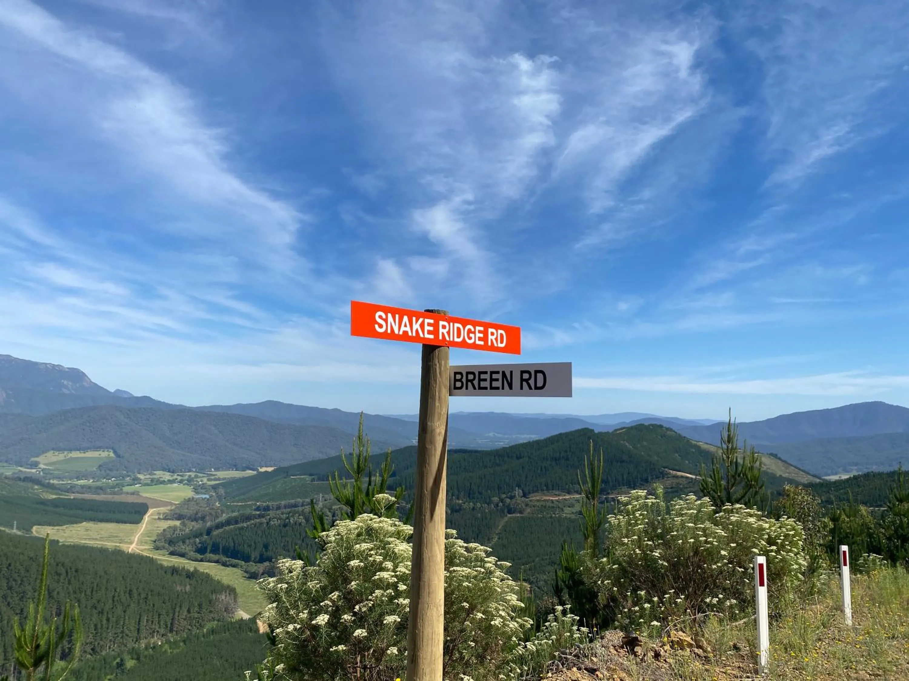 Natural landscape in Bright Porepunkah Holiday Park