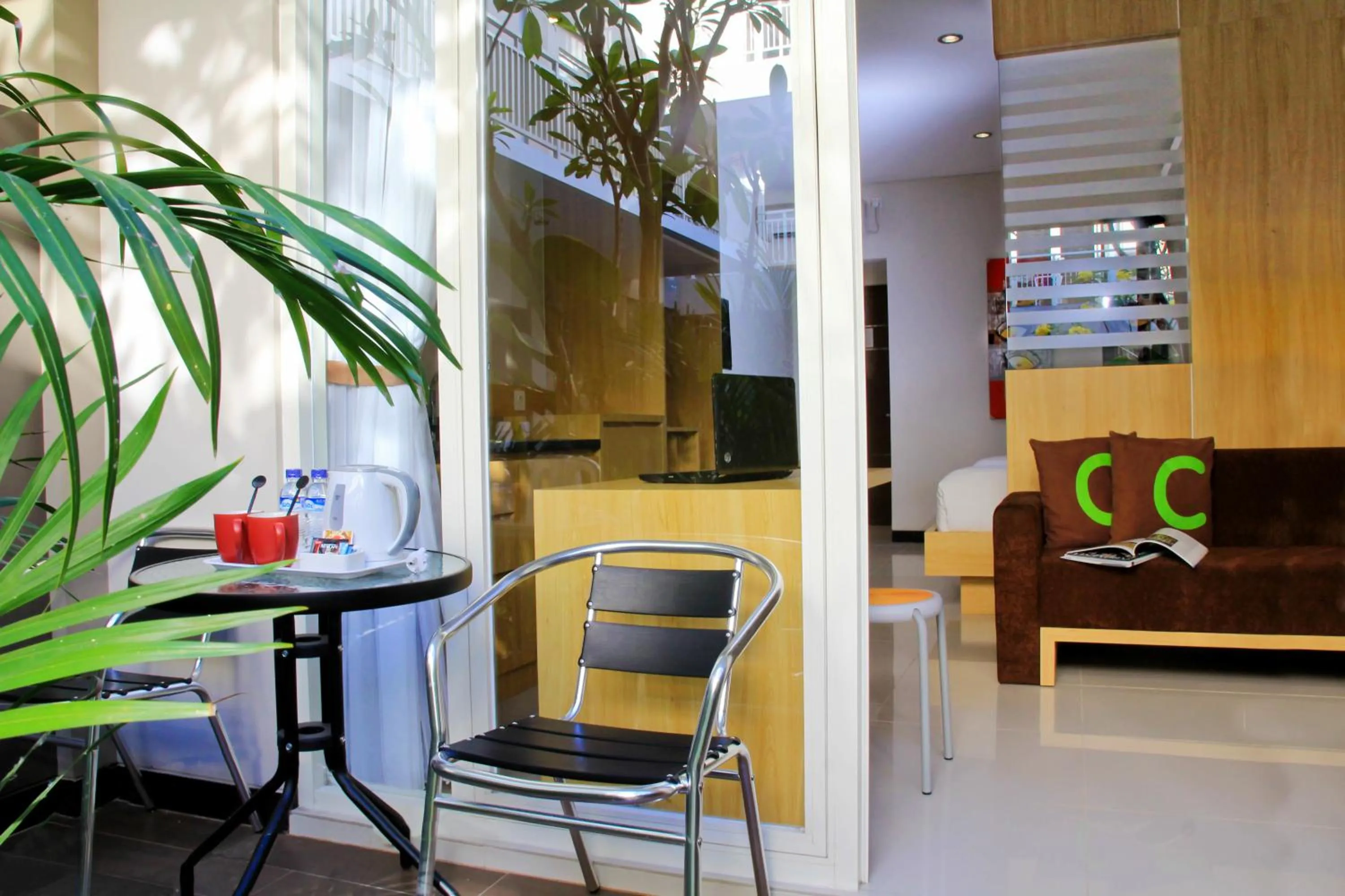 Balcony/Terrace in Choice Stay Hotel Denpasar