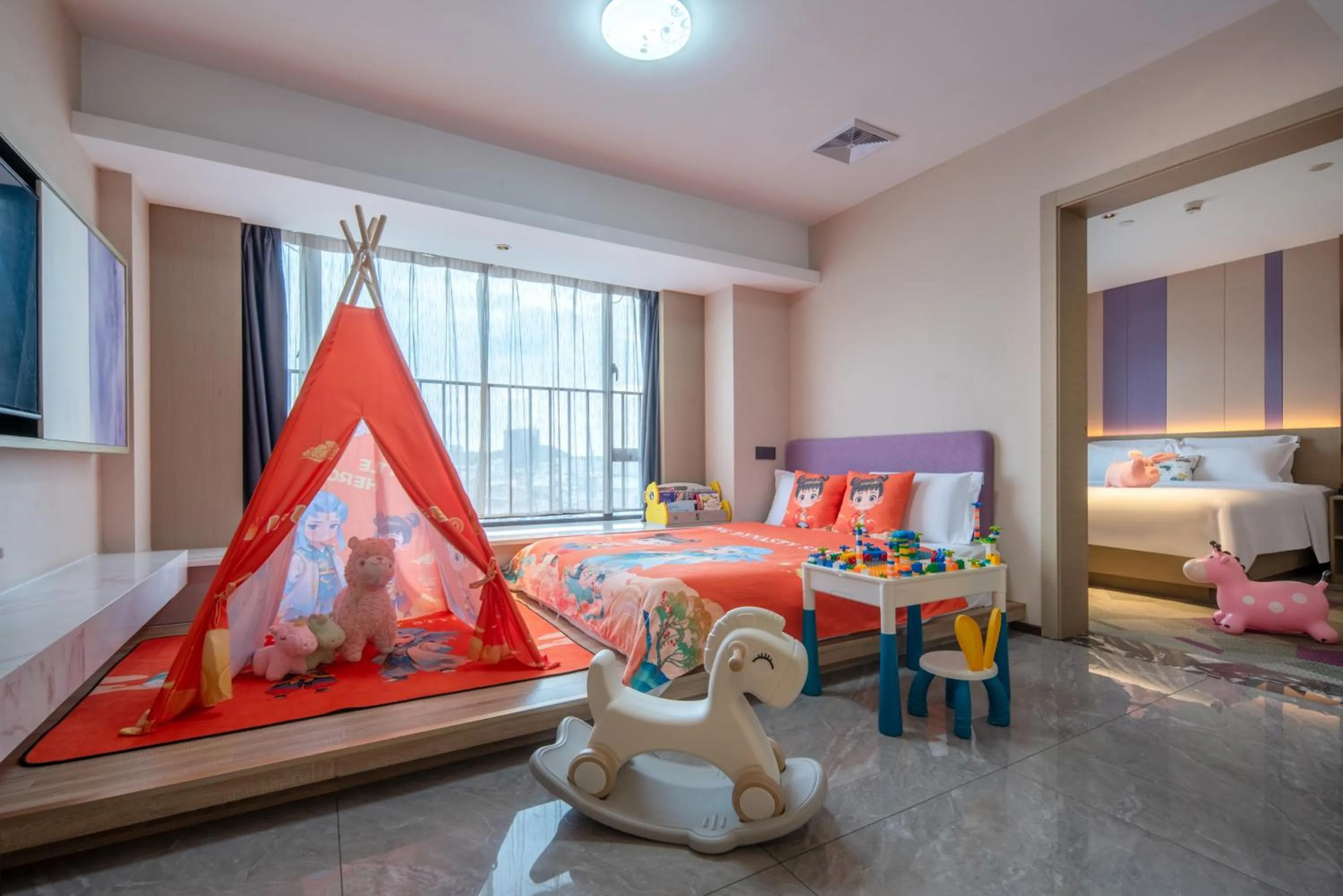 Bedroom, Bed in Lavande Hotels Guangzhou Panyu Hanxi Changlong Dashi Subway Station