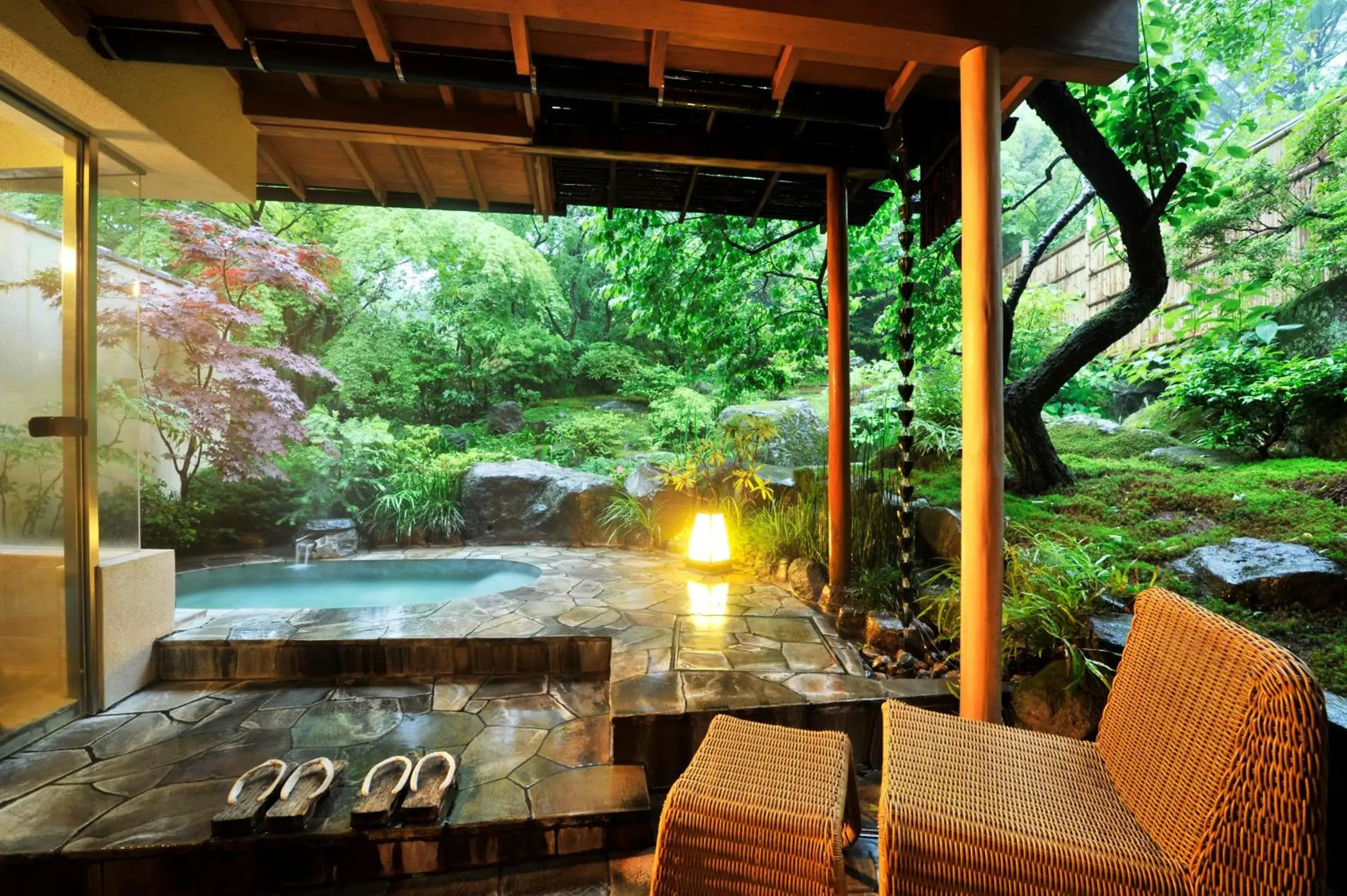 Japanese-Style Suite with Open-Air Bath "Fuji" or "Ume" - single occupancy in Gora Kadan Japanese-Style Suite with Open-Air Bath "Fuji" or "Ume" - single occupancy in Gora Kadan
