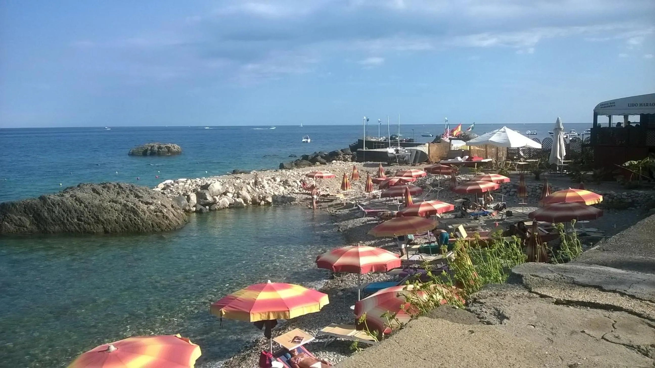 Sea view in Lucia & Giovanni