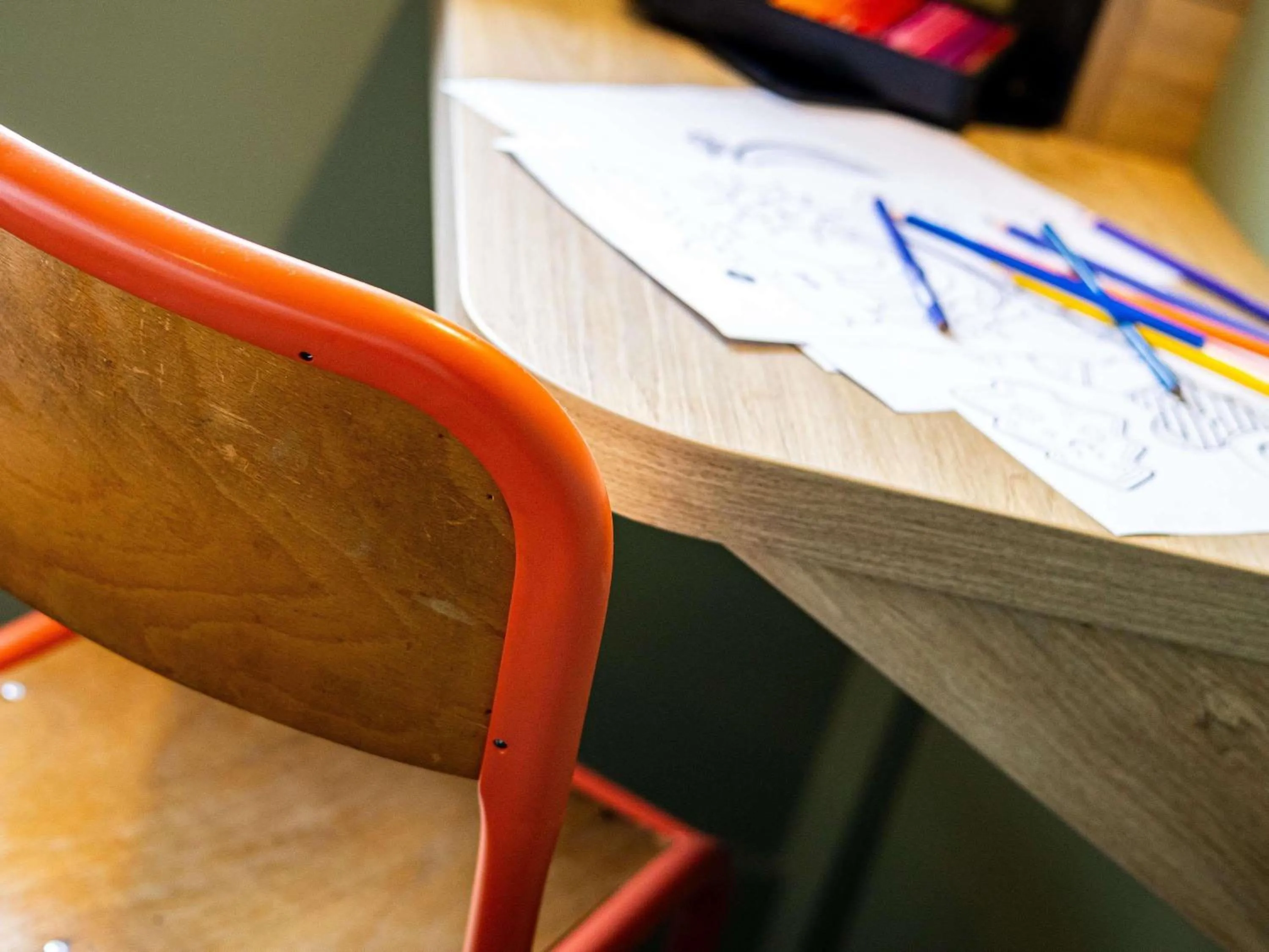 Bedroom in greet Hotel Reims Tinqueux