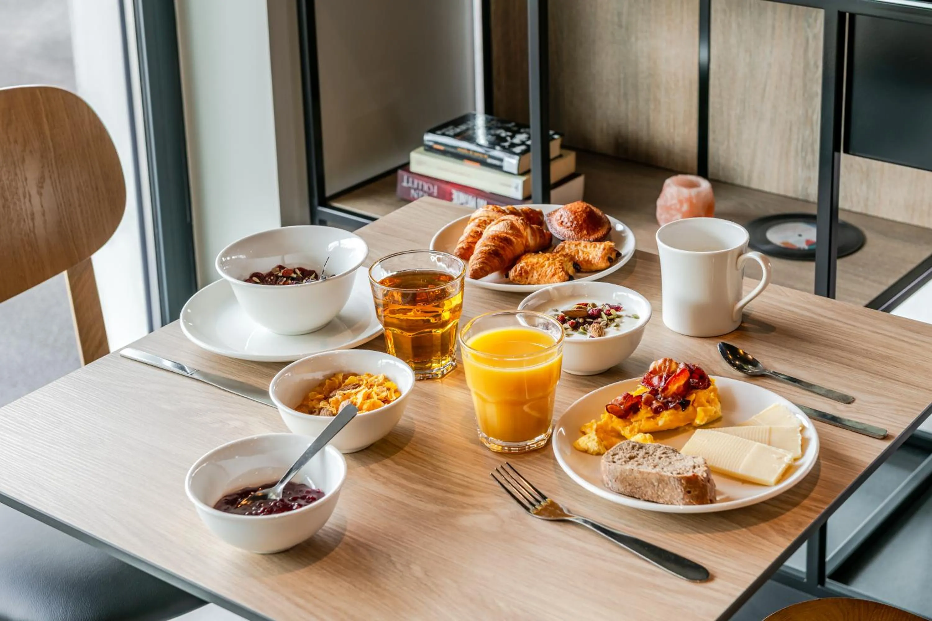 Breakfast in ibis Bordeaux Nord Carbon Blanc