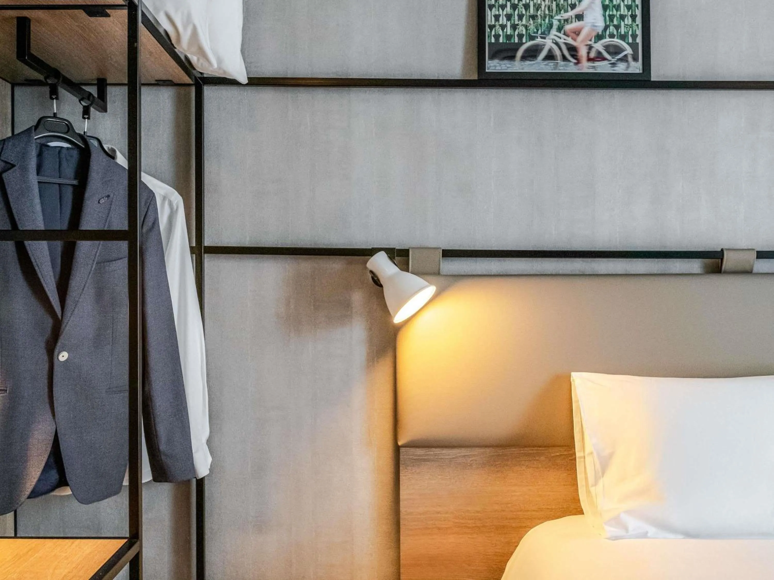 Bedroom, Bed in ibis Bordeaux Nord Carbon Blanc