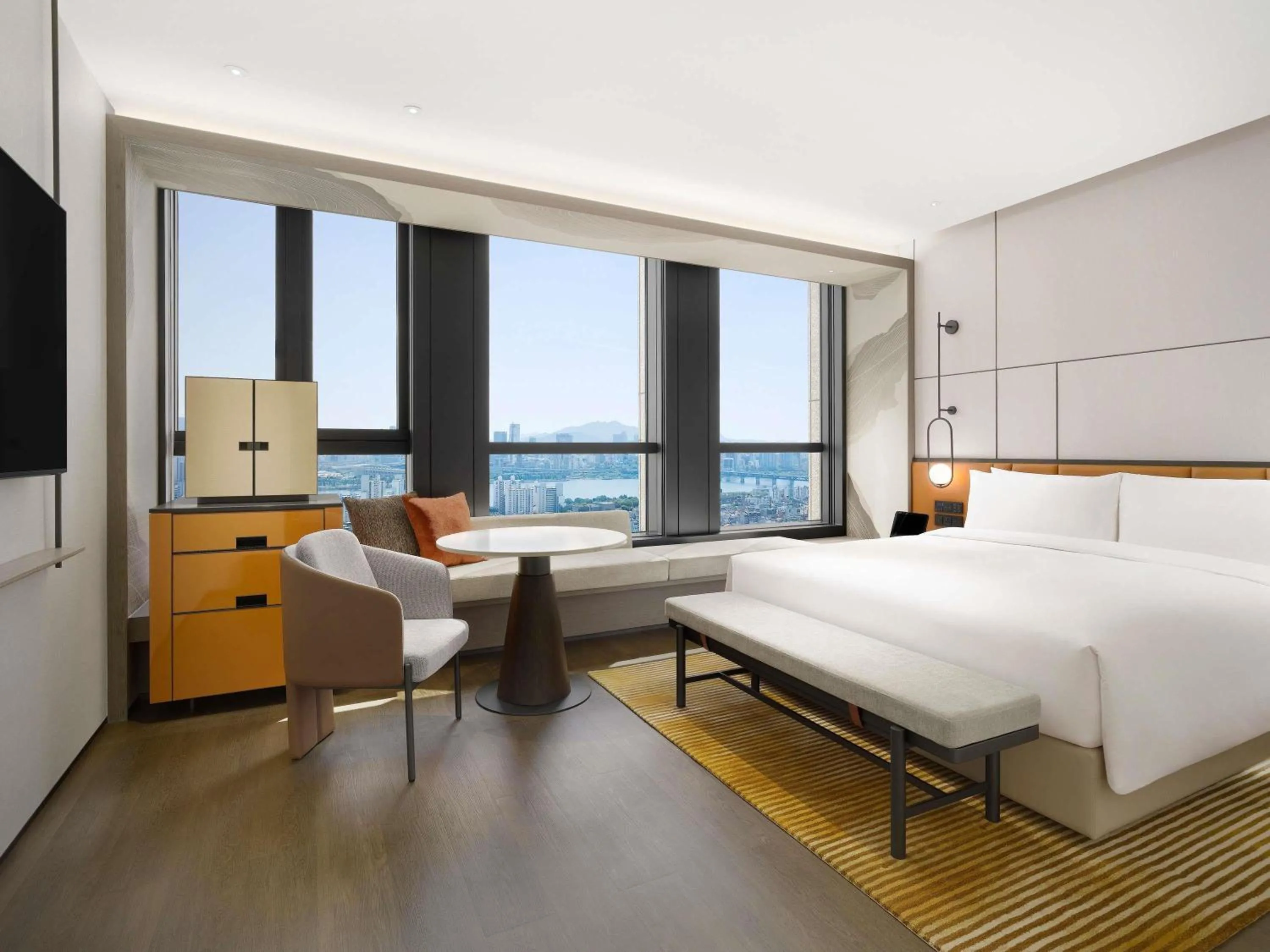 Bedroom, Bed in Pullman Ambassador Seoul Eastpole