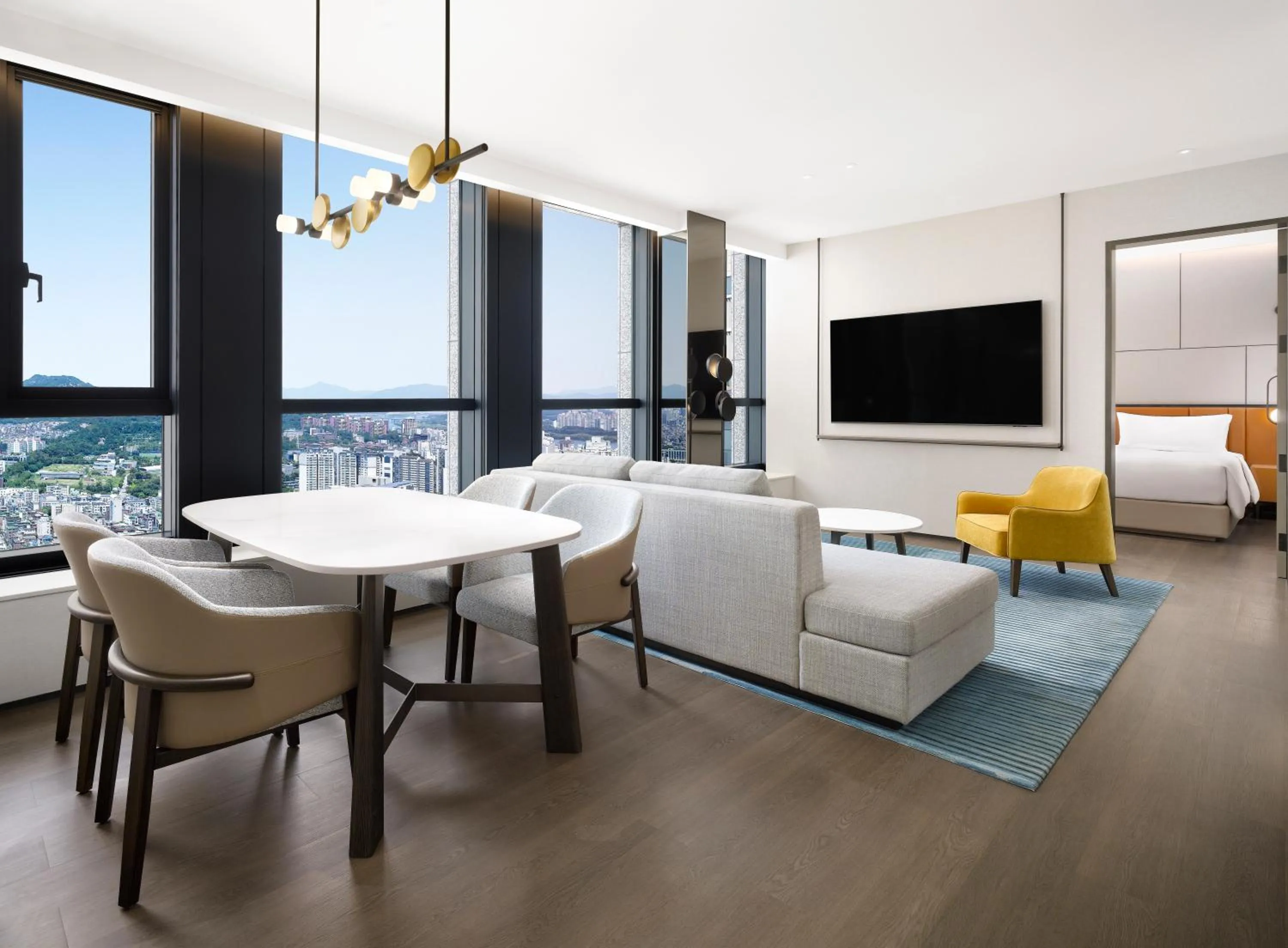 Living room in Pullman Ambassador Seoul Eastpole