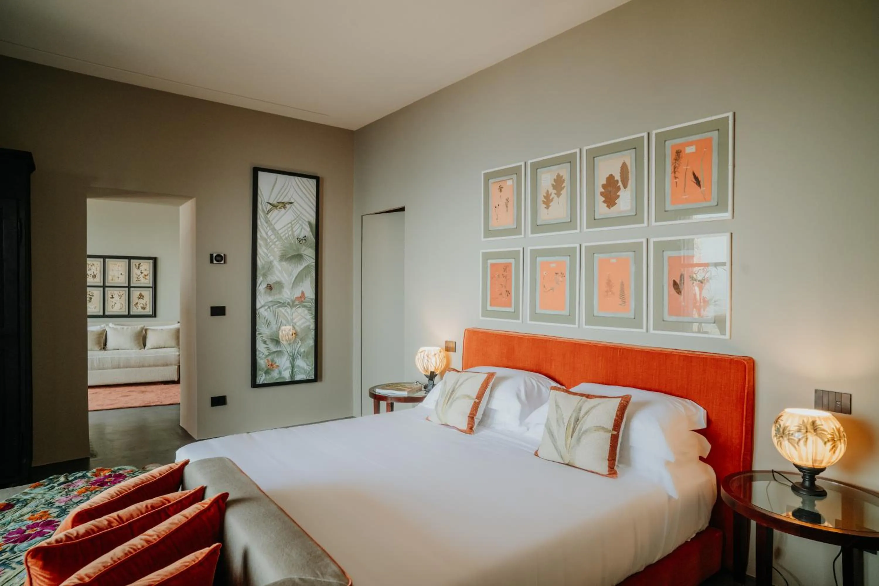 Bed in Hotel Villa Ducale