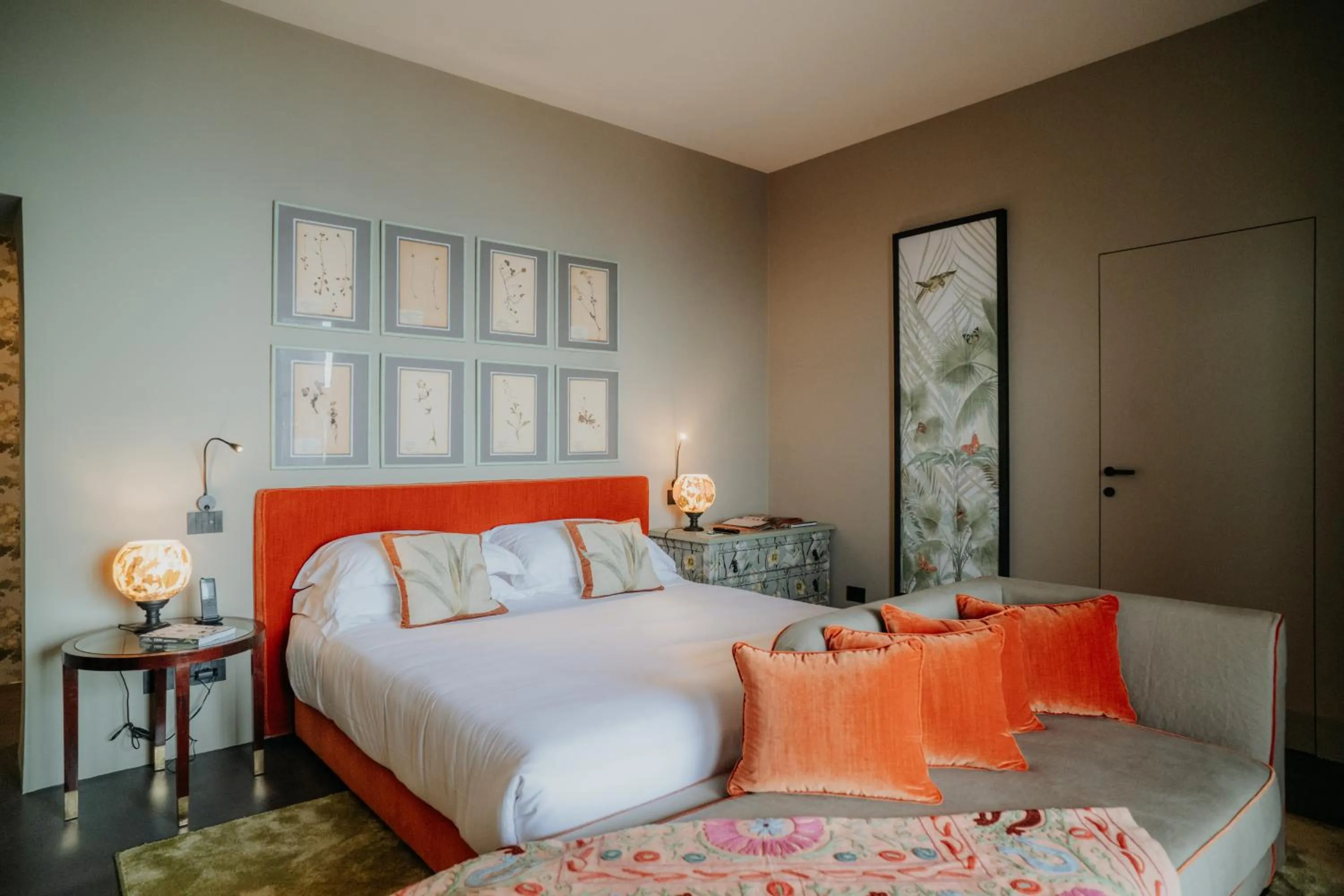 Bed in Hotel Villa Ducale