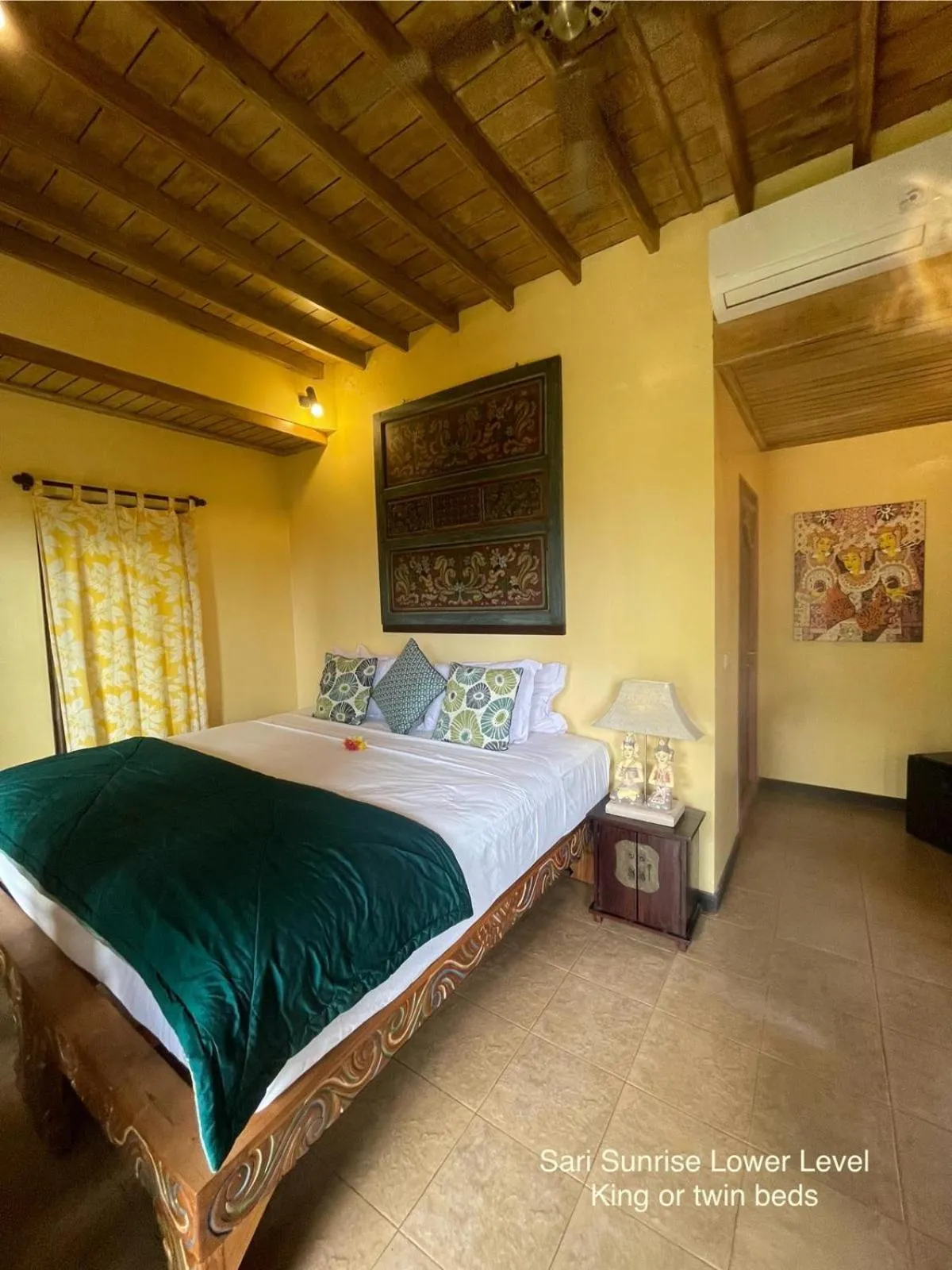 Bed in Life in Amed Beach Hotel