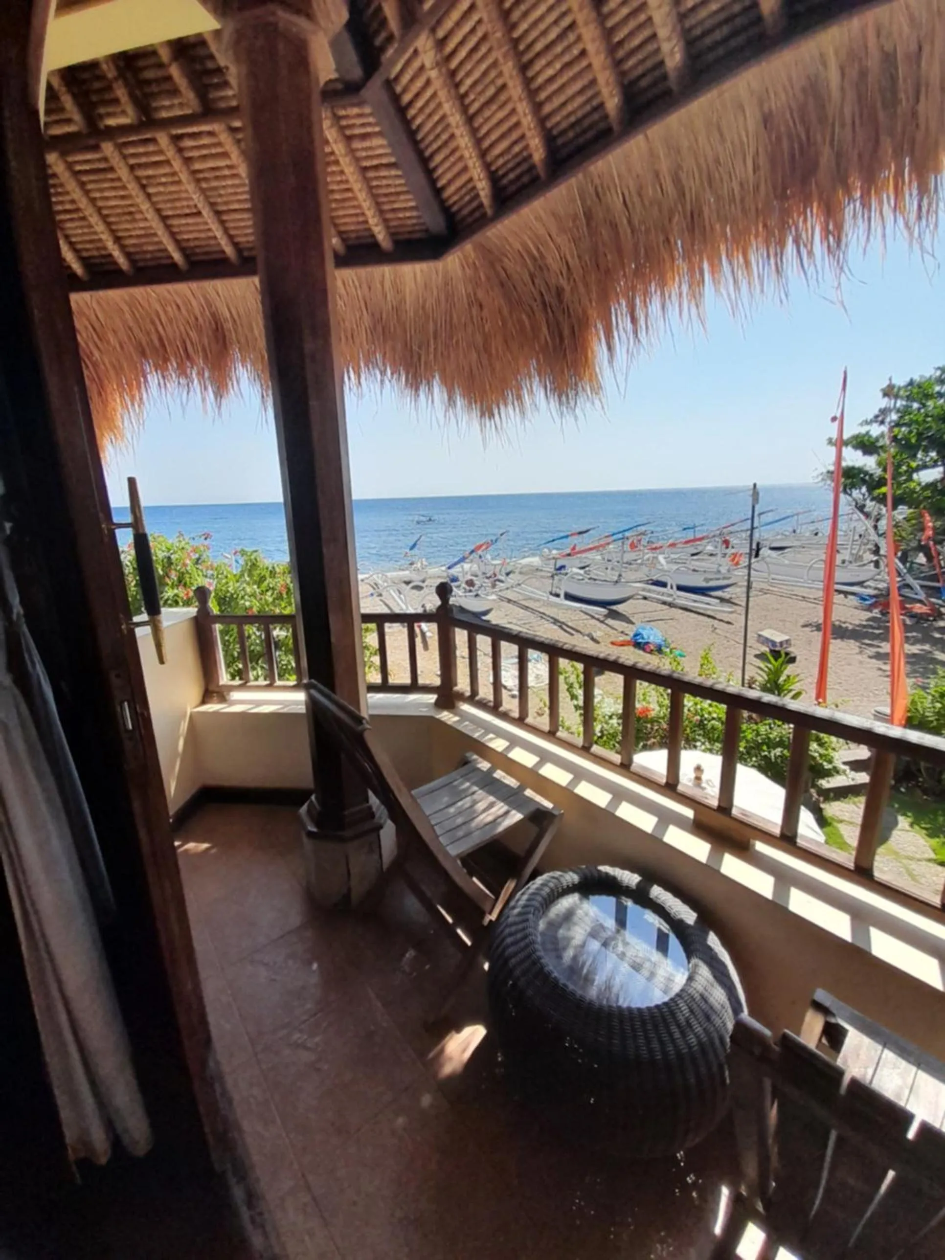 Property building in Life in Amed Beach Hotel