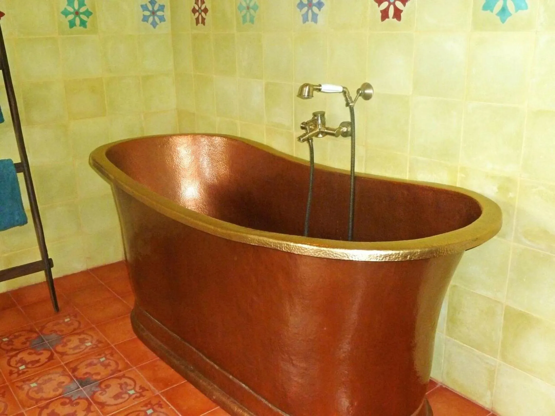 Bathroom in Life in Amed Beach Hotel