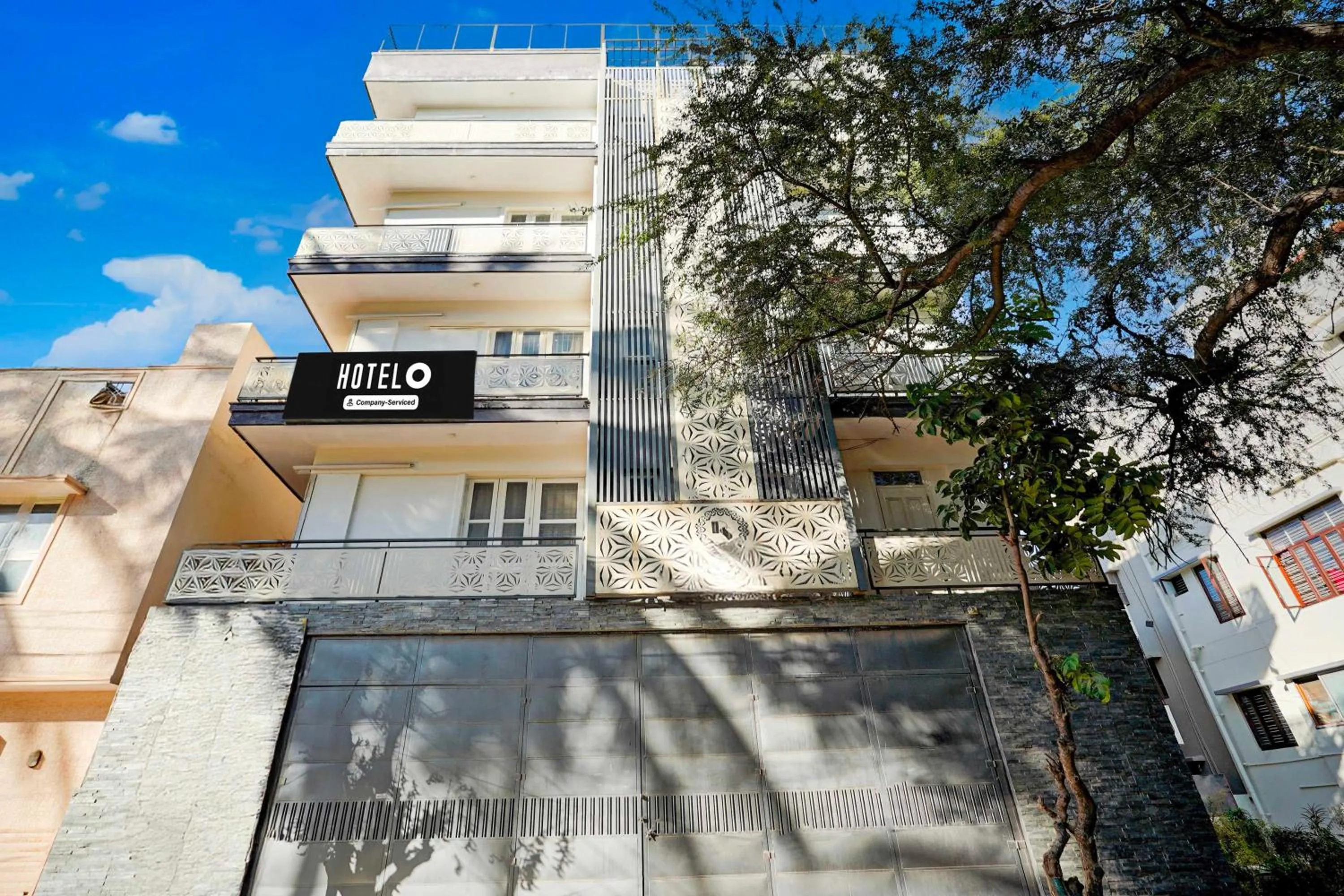 Facade/entrance in Hotel O Bangalore Elements Mall