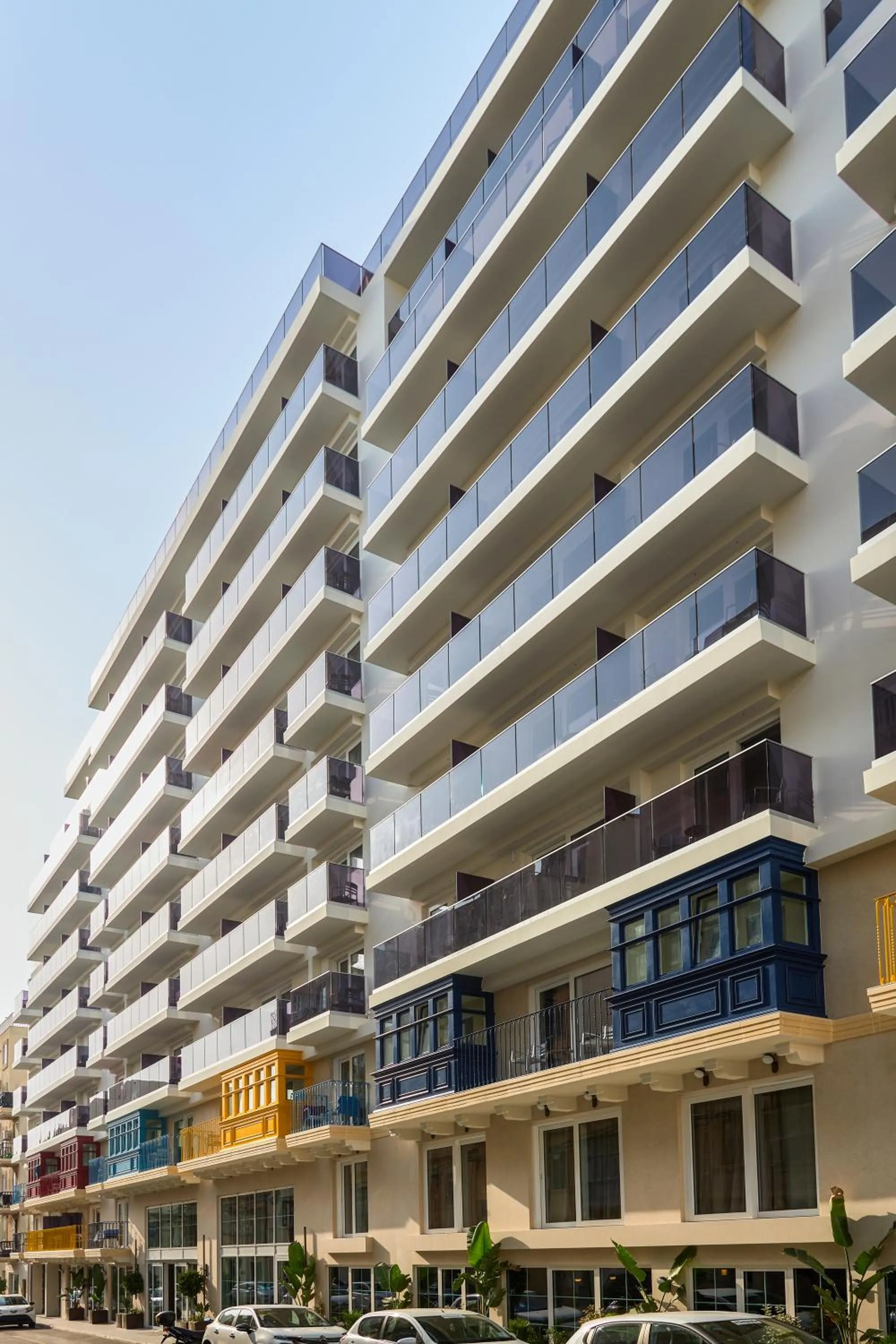 Facade/entrance in Novotel Malta Sliema