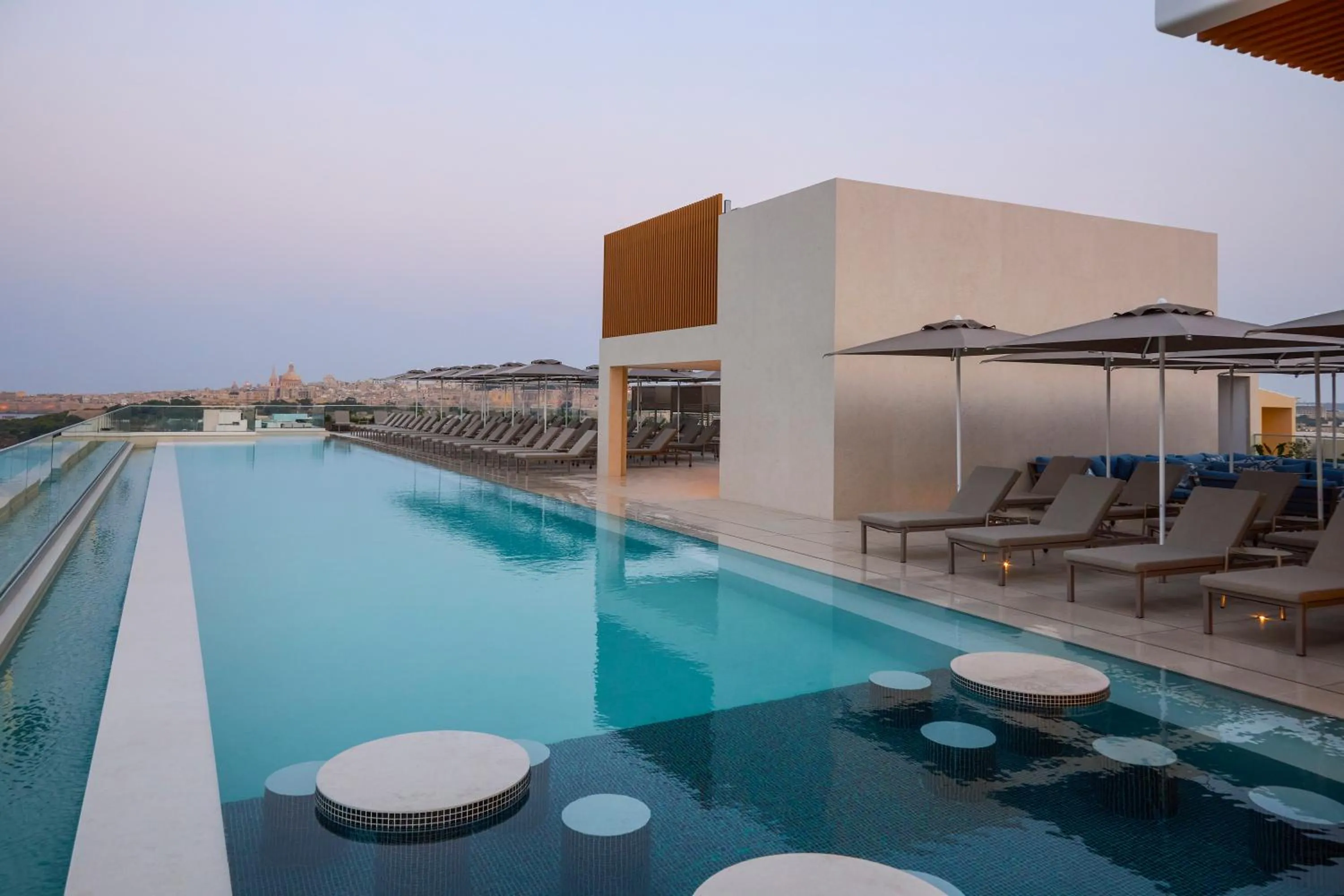 Swimming pool in Novotel Malta Sliema