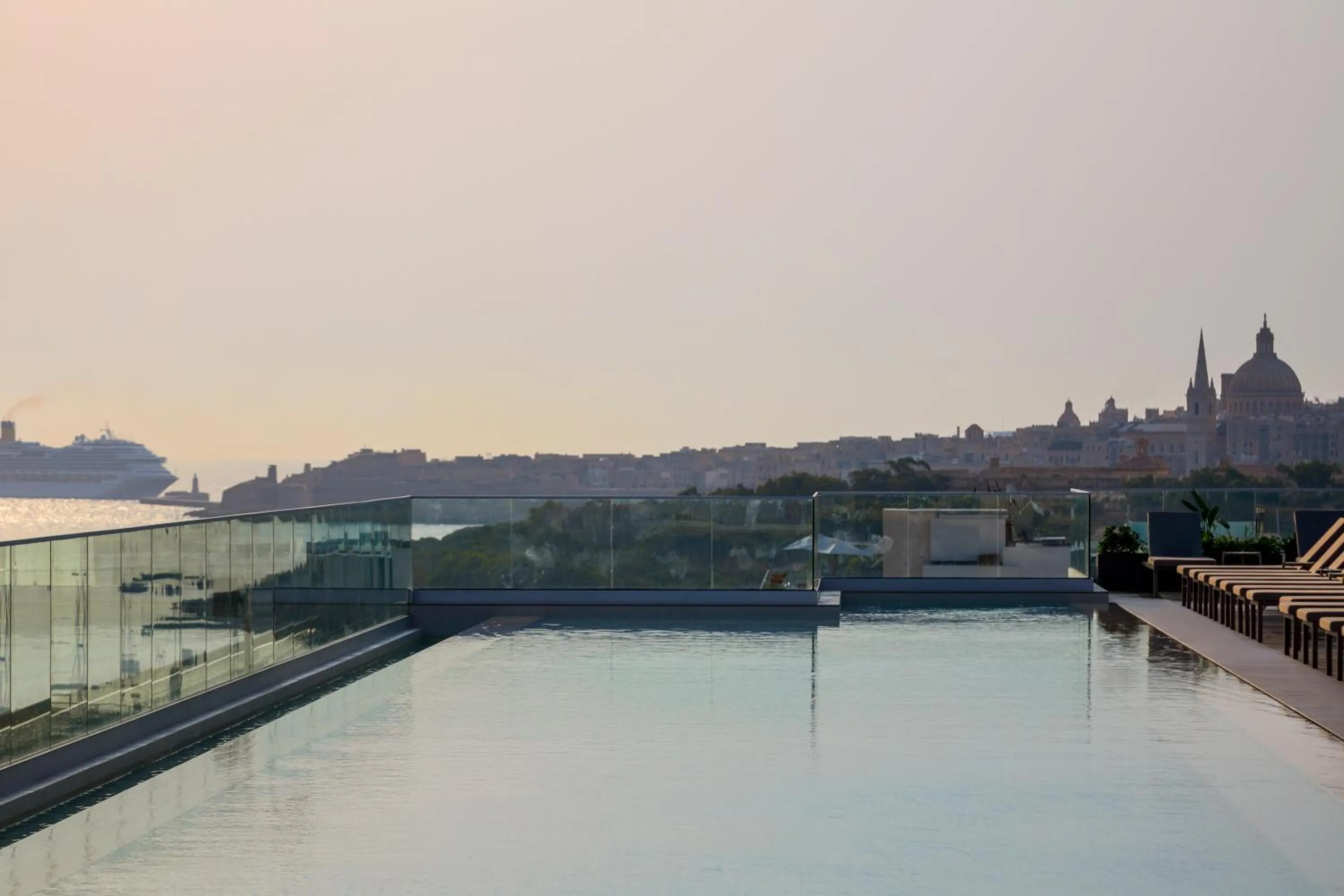 Swimming pool in Novotel Malta Sliema