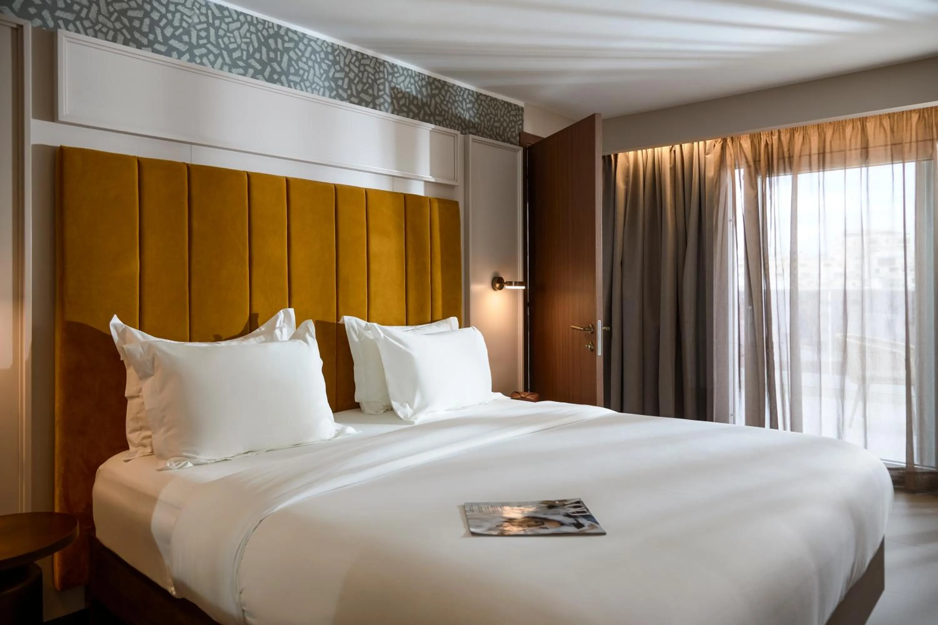 Bed in Novotel Malta Sliema