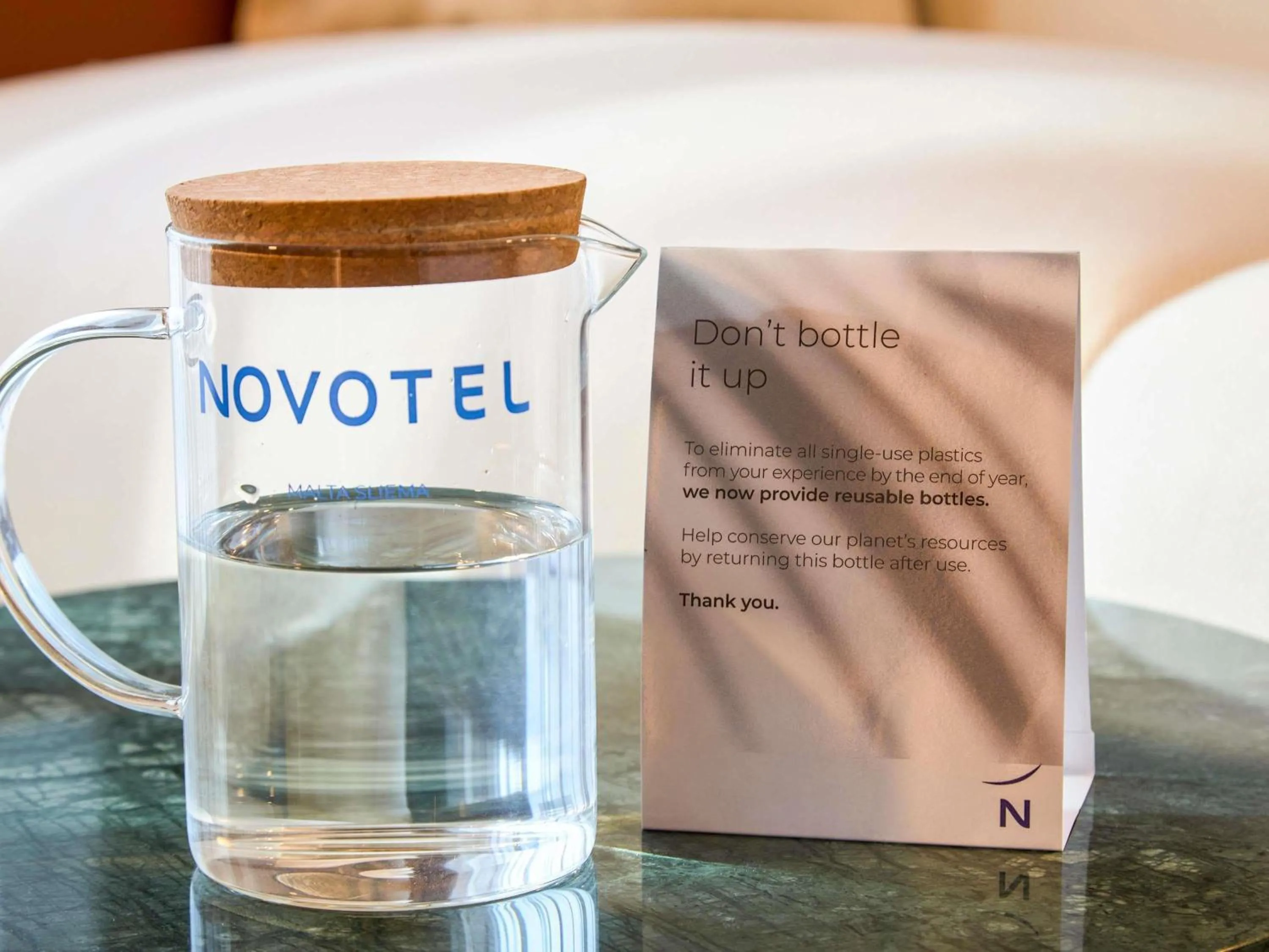 Bedroom in Novotel Malta Sliema