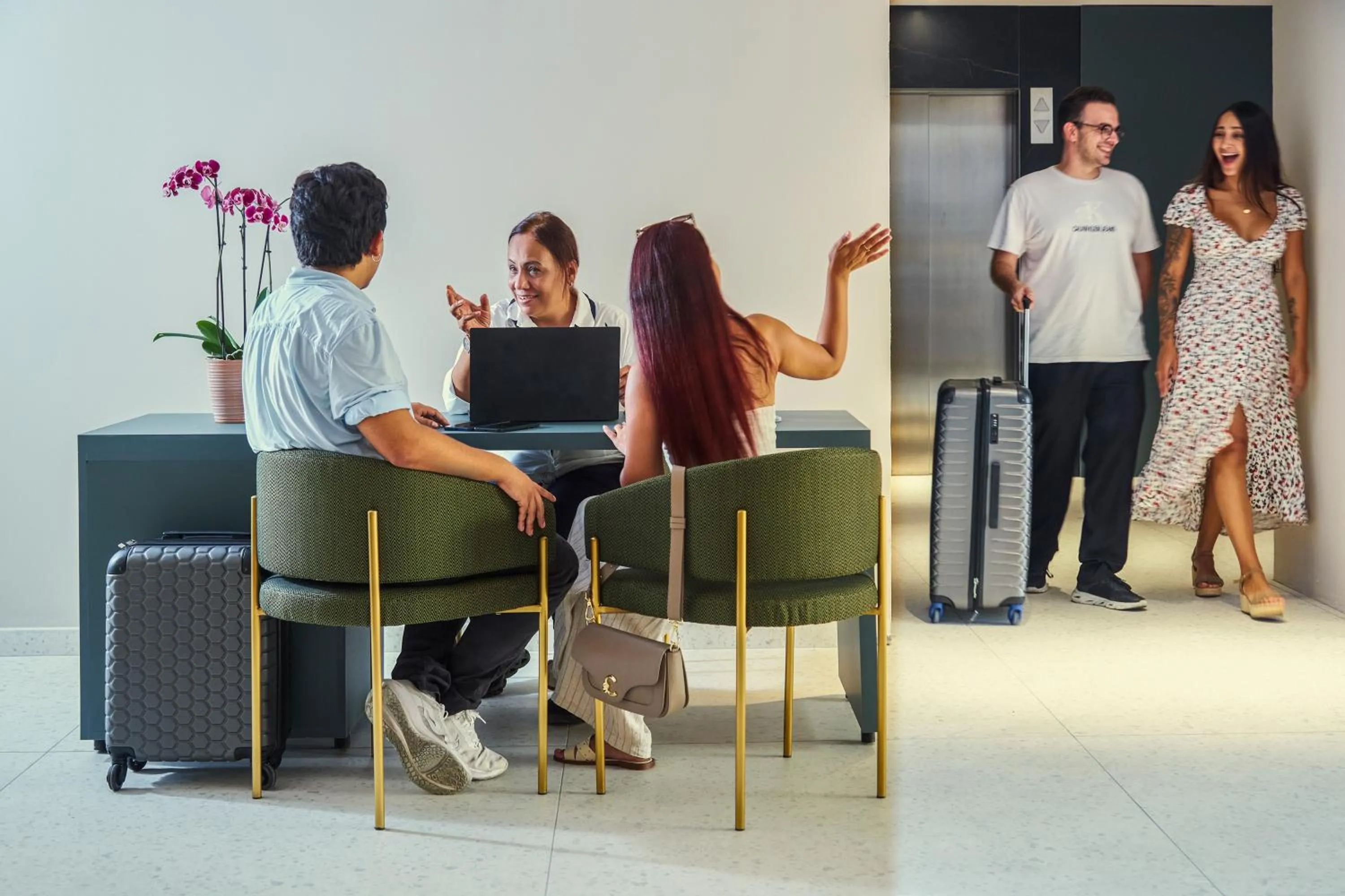 Lobby or reception in Novotel Malta Sliema