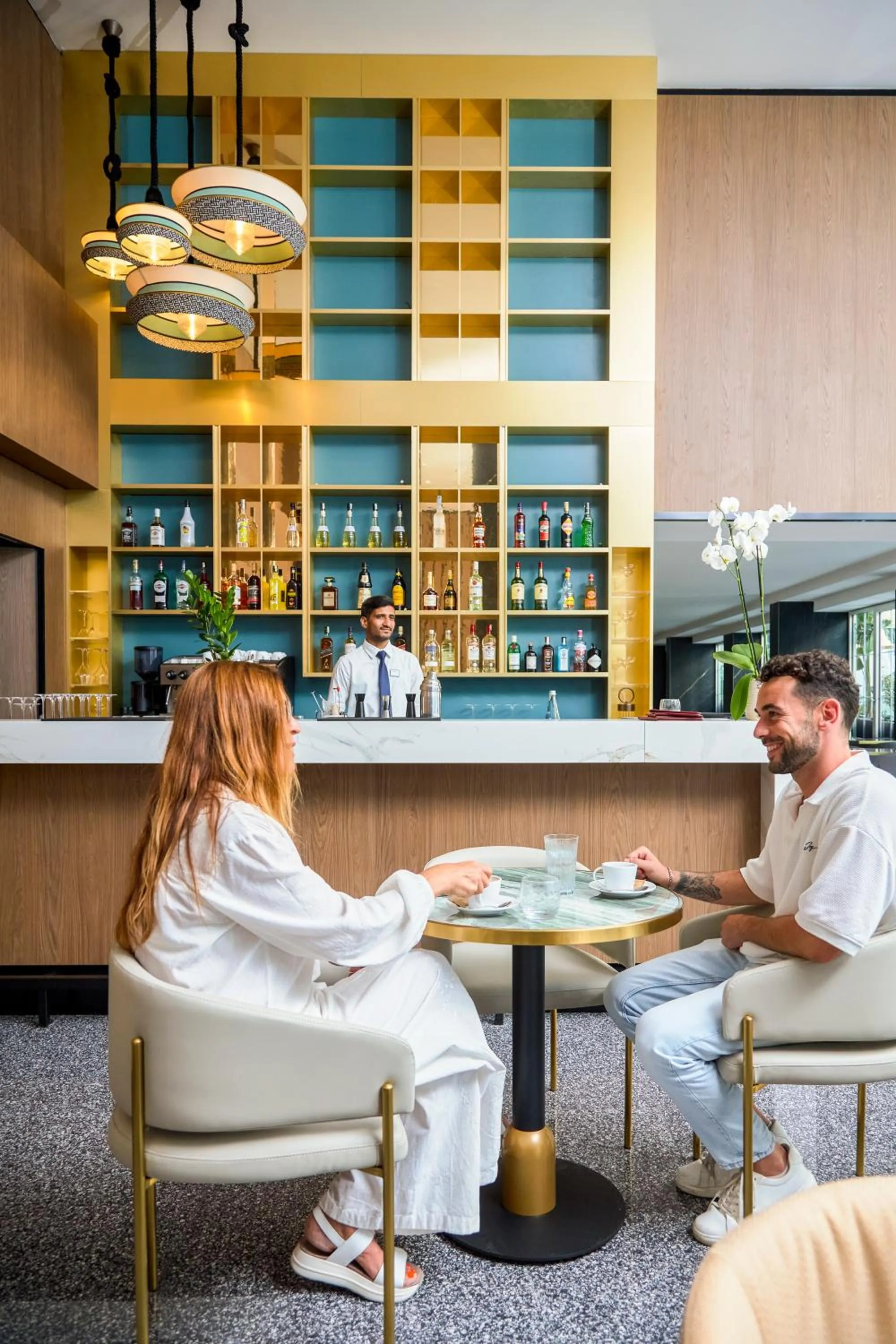 Lounge or bar in Novotel Malta Sliema