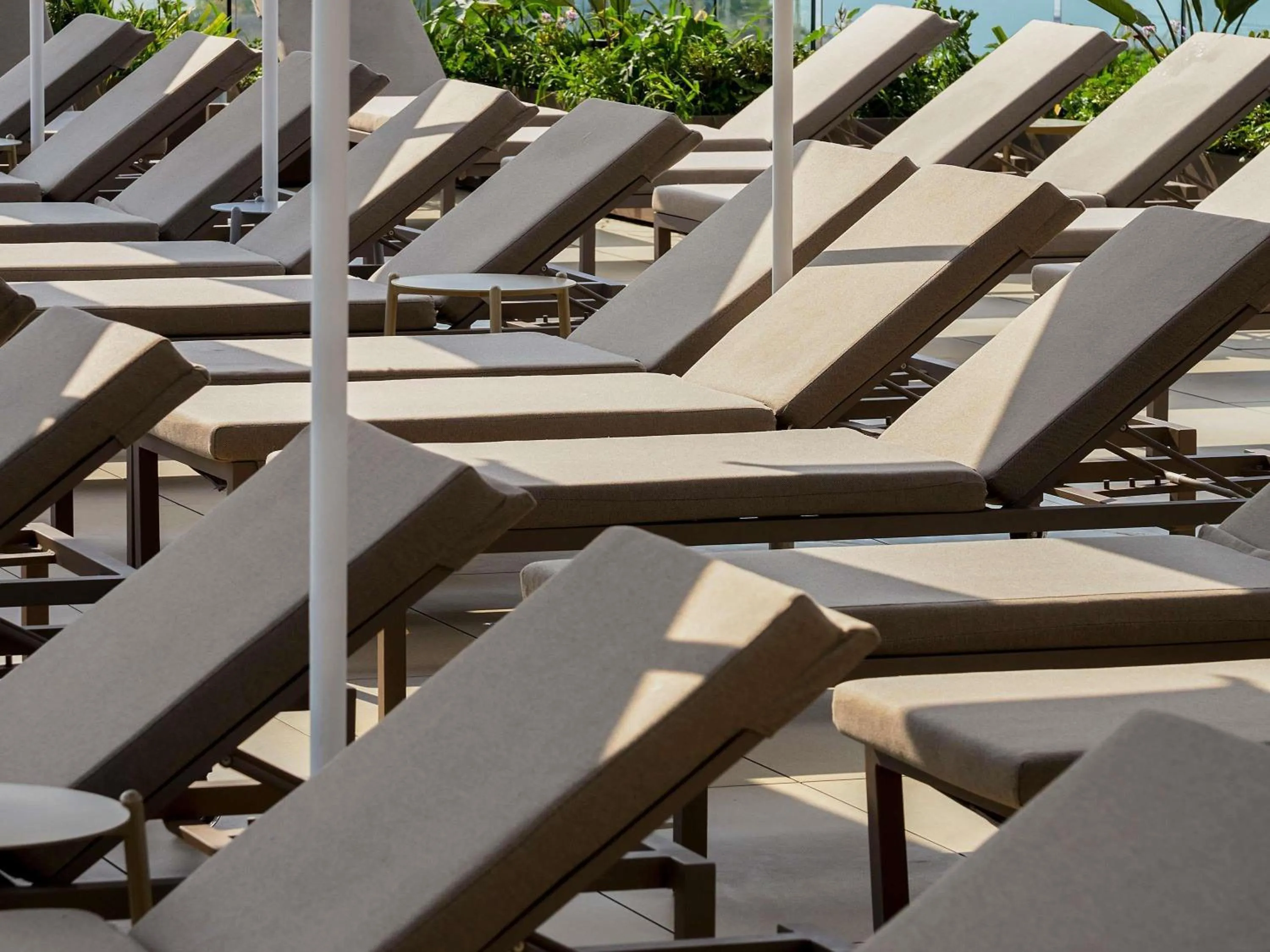 Pool view in Novotel Malta Sliema