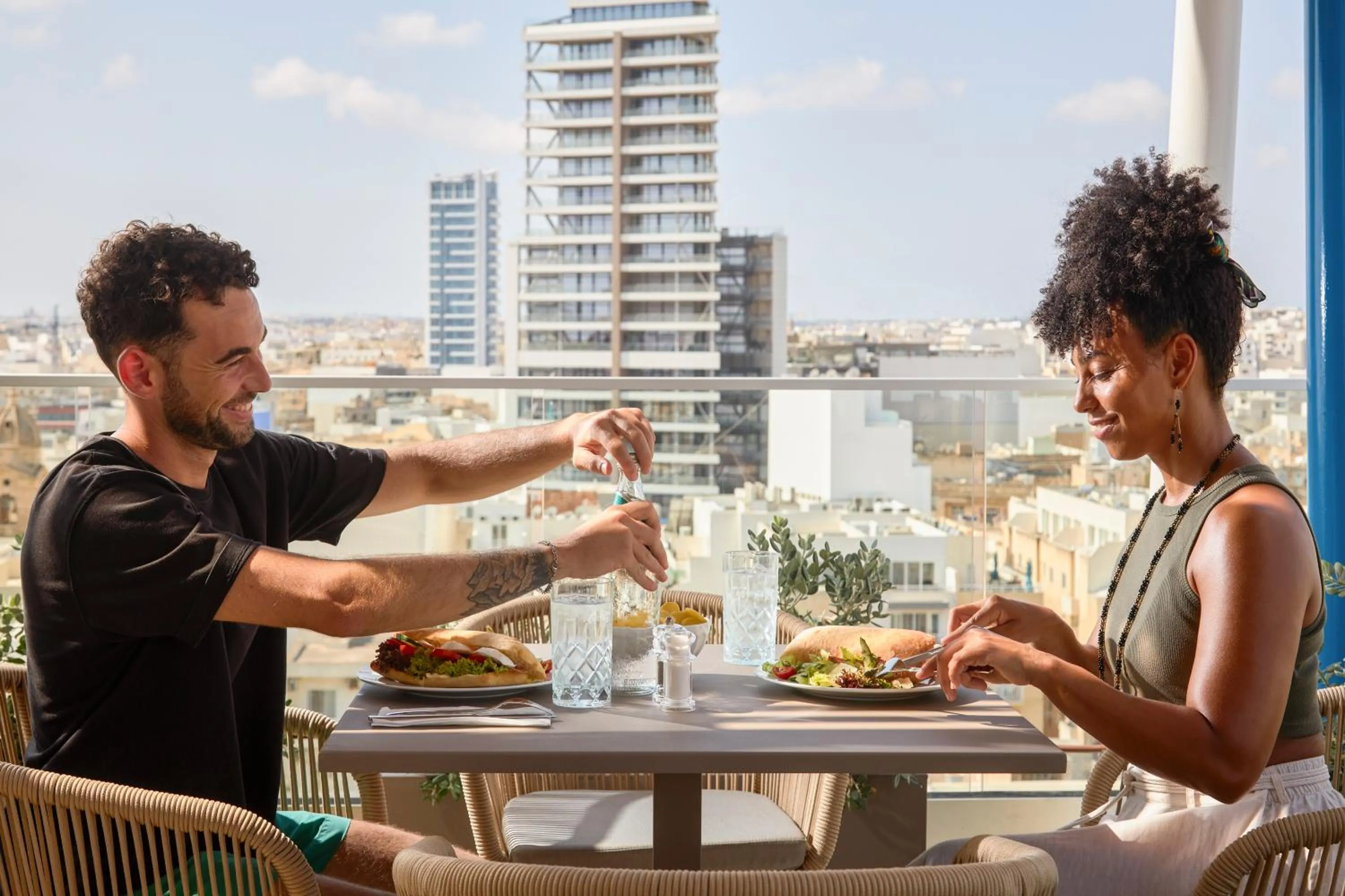 Restaurant/places to eat in Novotel Malta Sliema