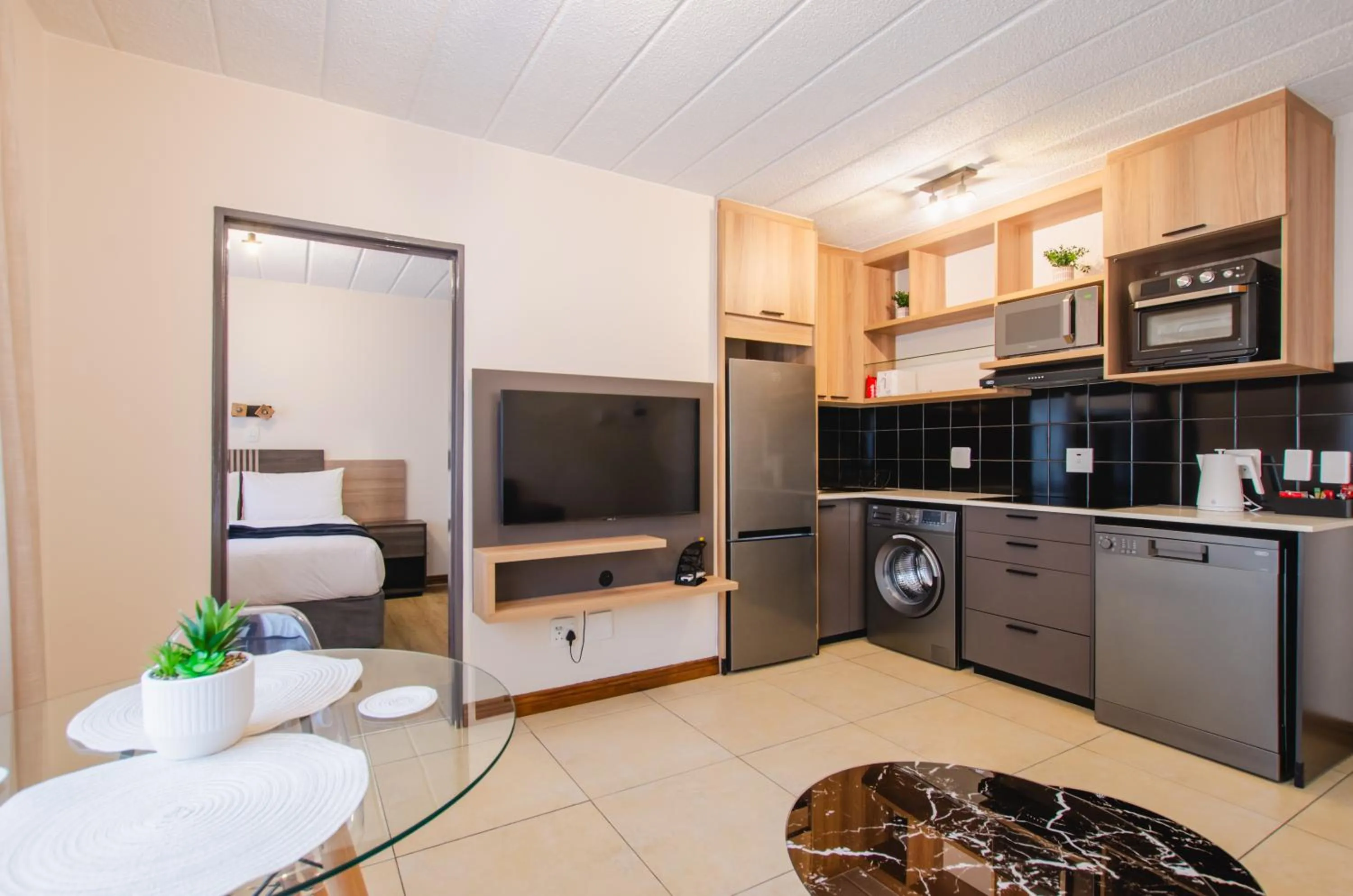 Kitchen or kitchenette in Melrose Corner Self-Catering Hotel Apartments