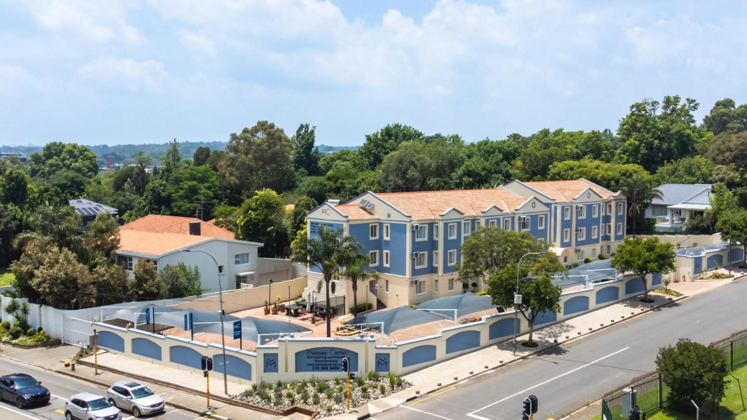 Property building in Melrose Corner Self-Catering Hotel Apartments