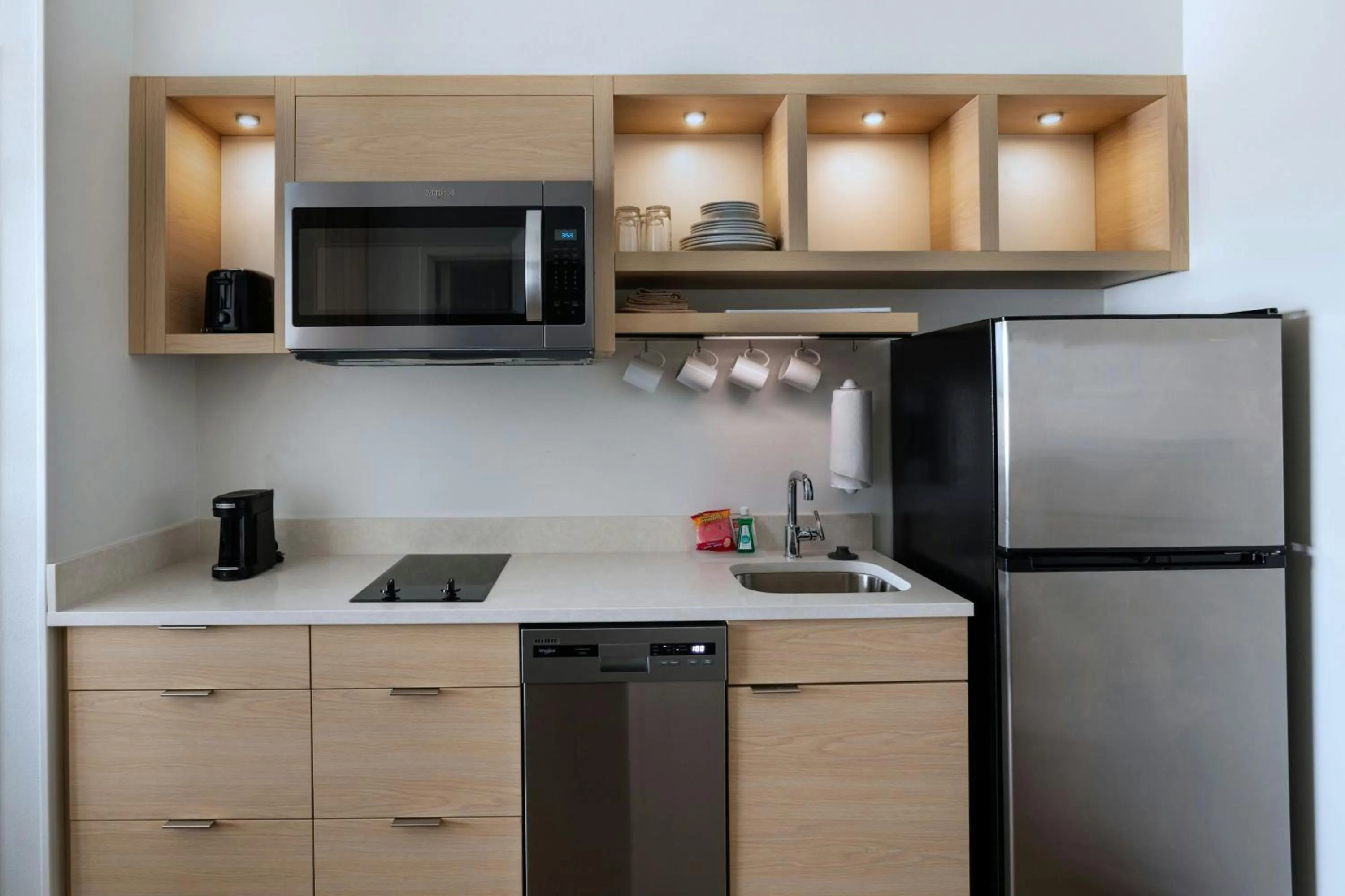 Kitchen or kitchenette in TownePlace Suites Brownsville