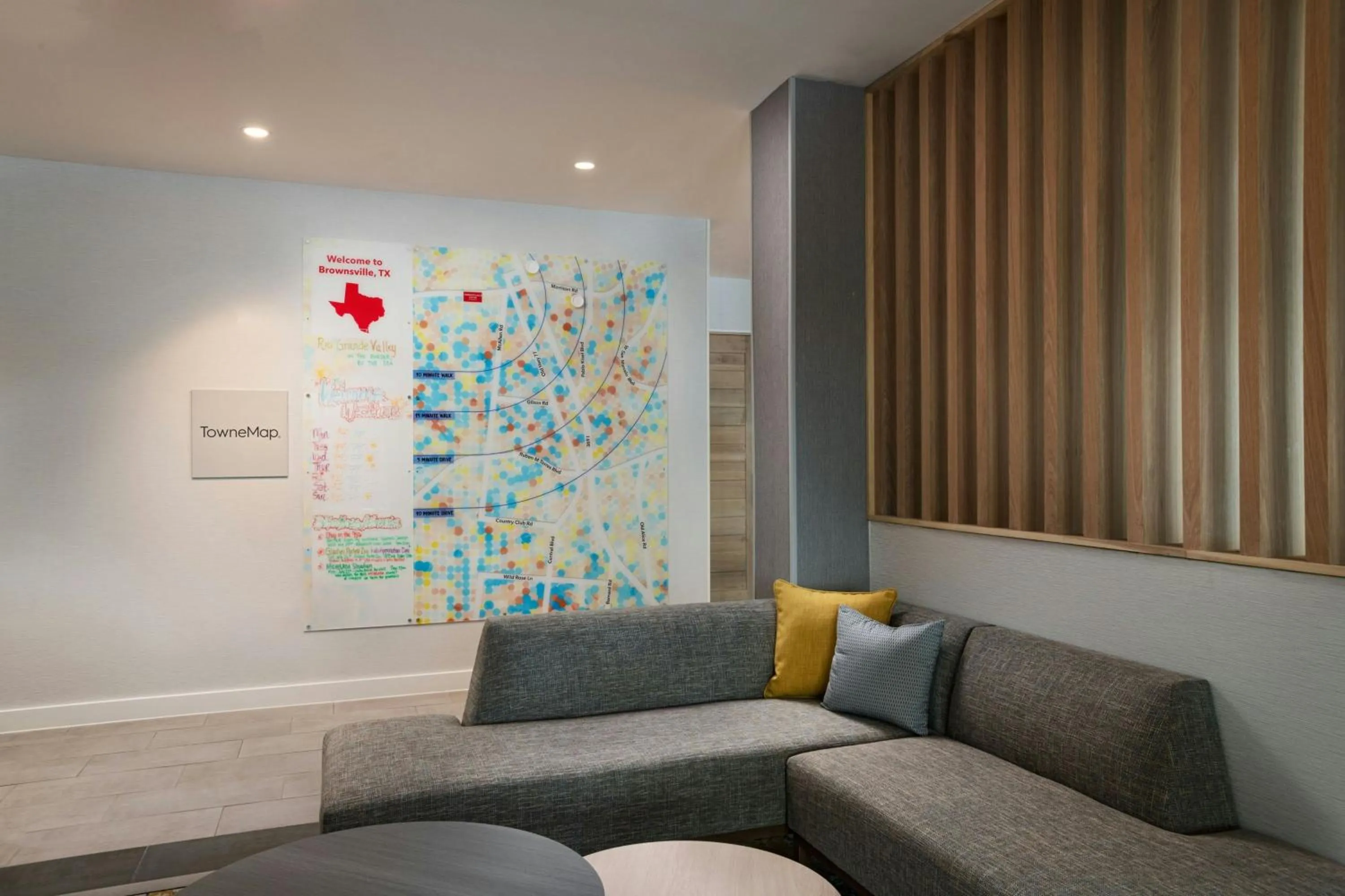 Lobby or reception in TownePlace Suites Brownsville