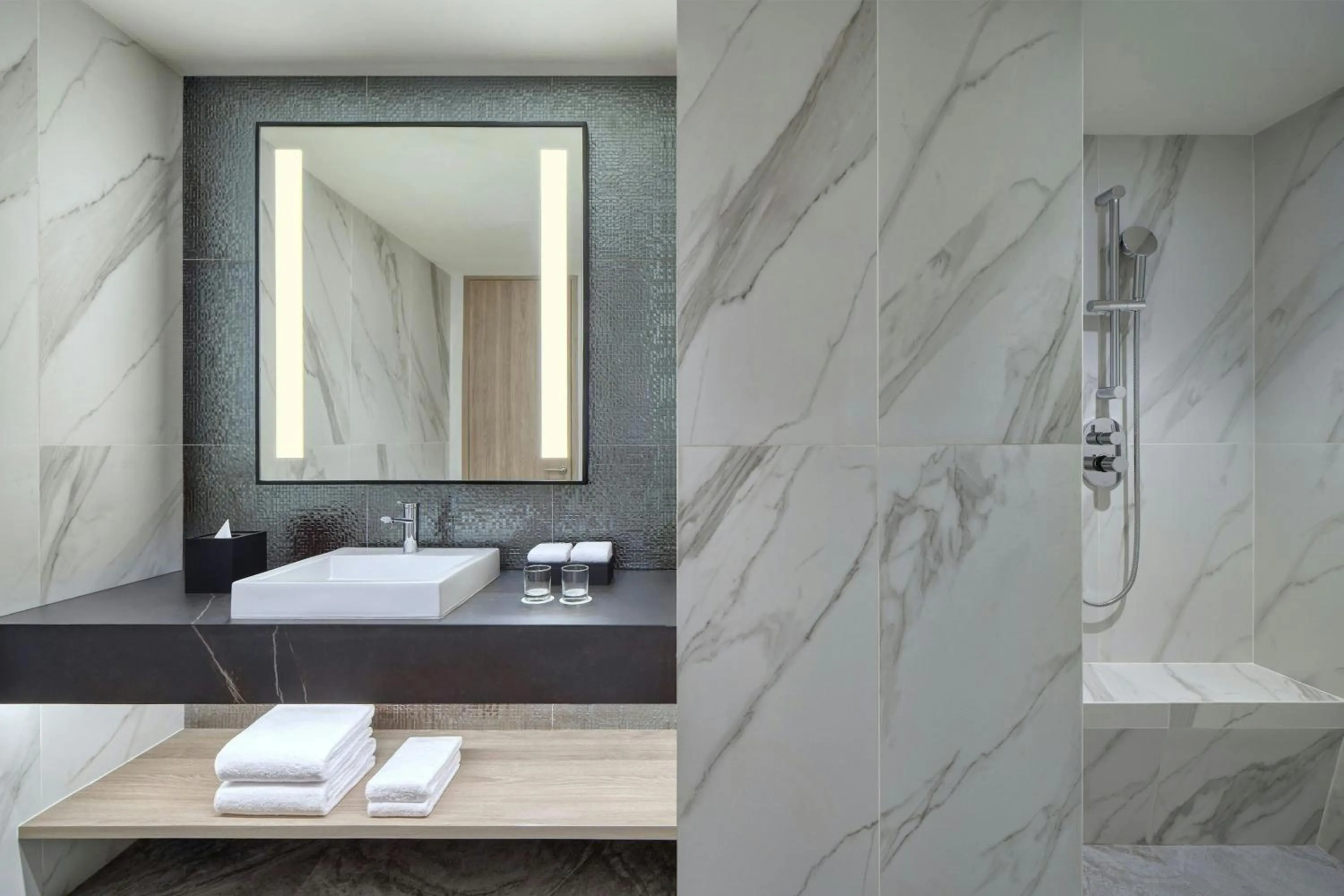 Bathroom in Four Points by Sheraton Bekasi