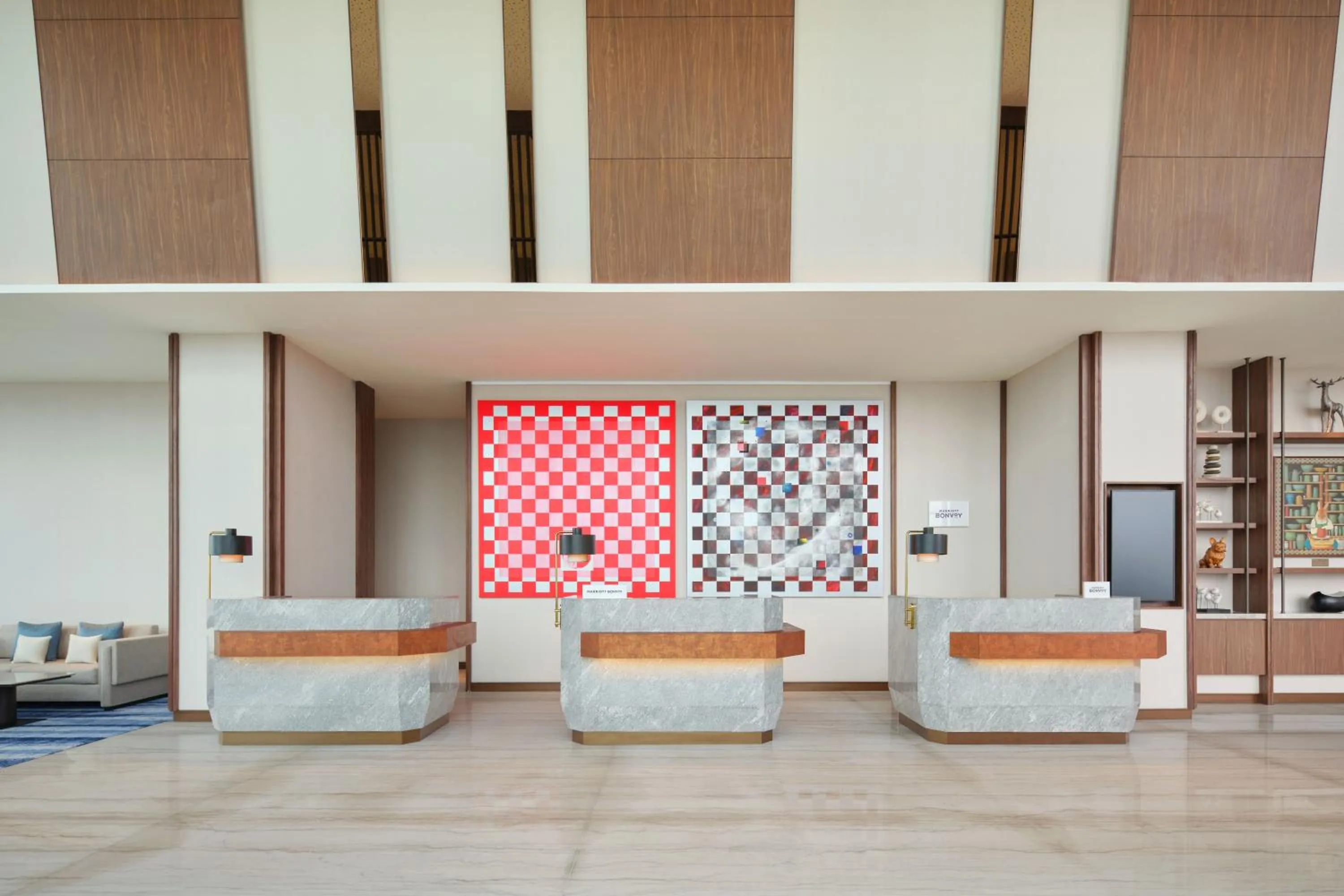 Lobby or reception in Four Points by Sheraton Bekasi