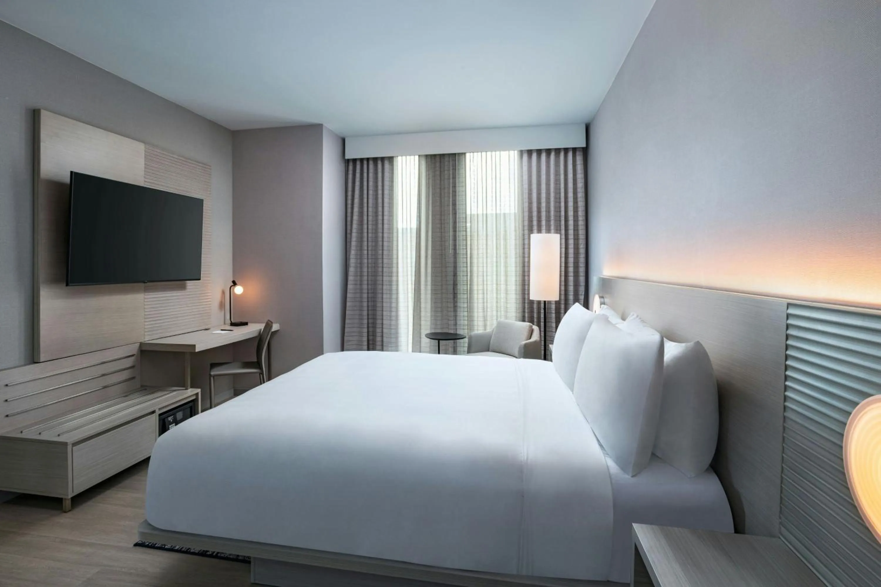 Photo of the whole room, Bed in AC Hotel by Marriott Phoenix North Norterra