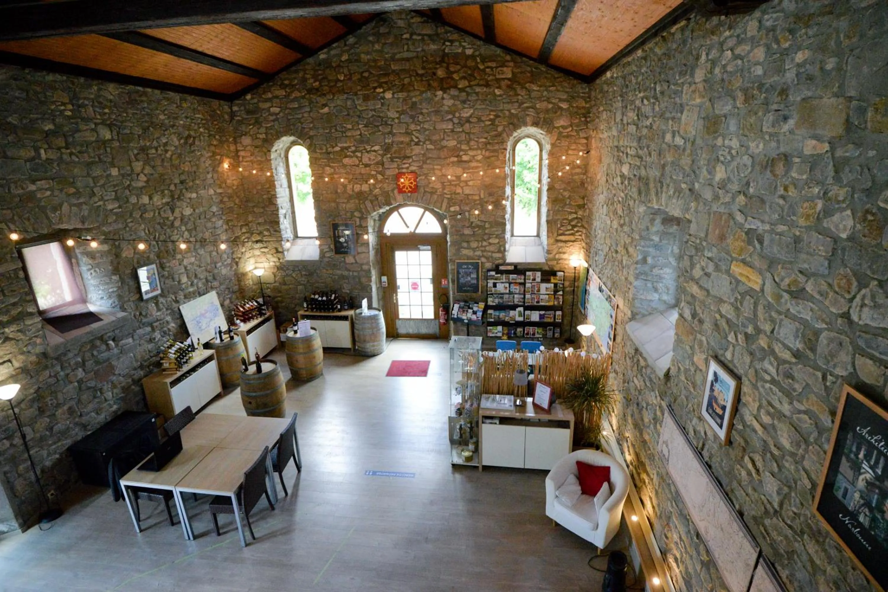 Lobby or reception in La Résidence du Château de Jouarres